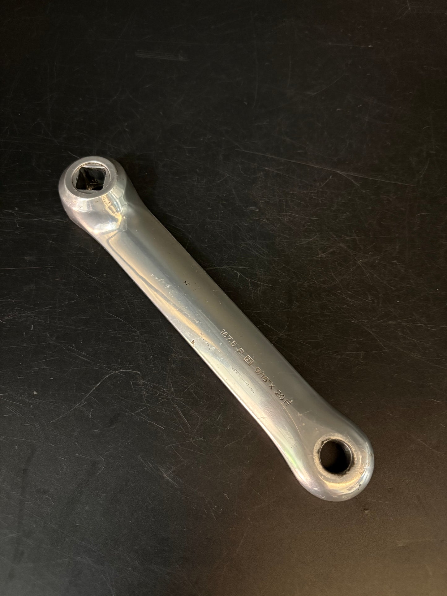 Campagnolo Record Pista Cranks Silver 167.5mm