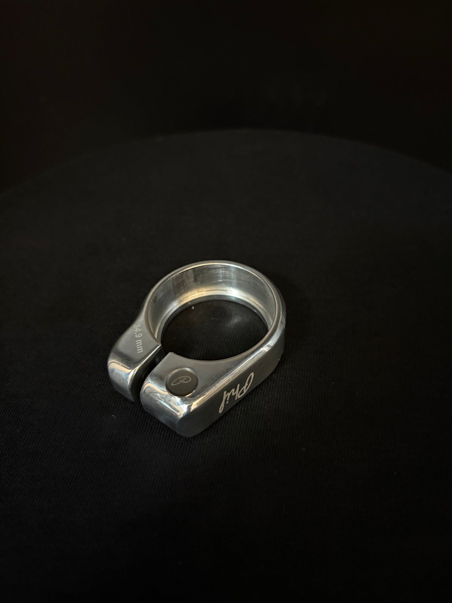 Phil Wood Seat Collar Silver 34.9