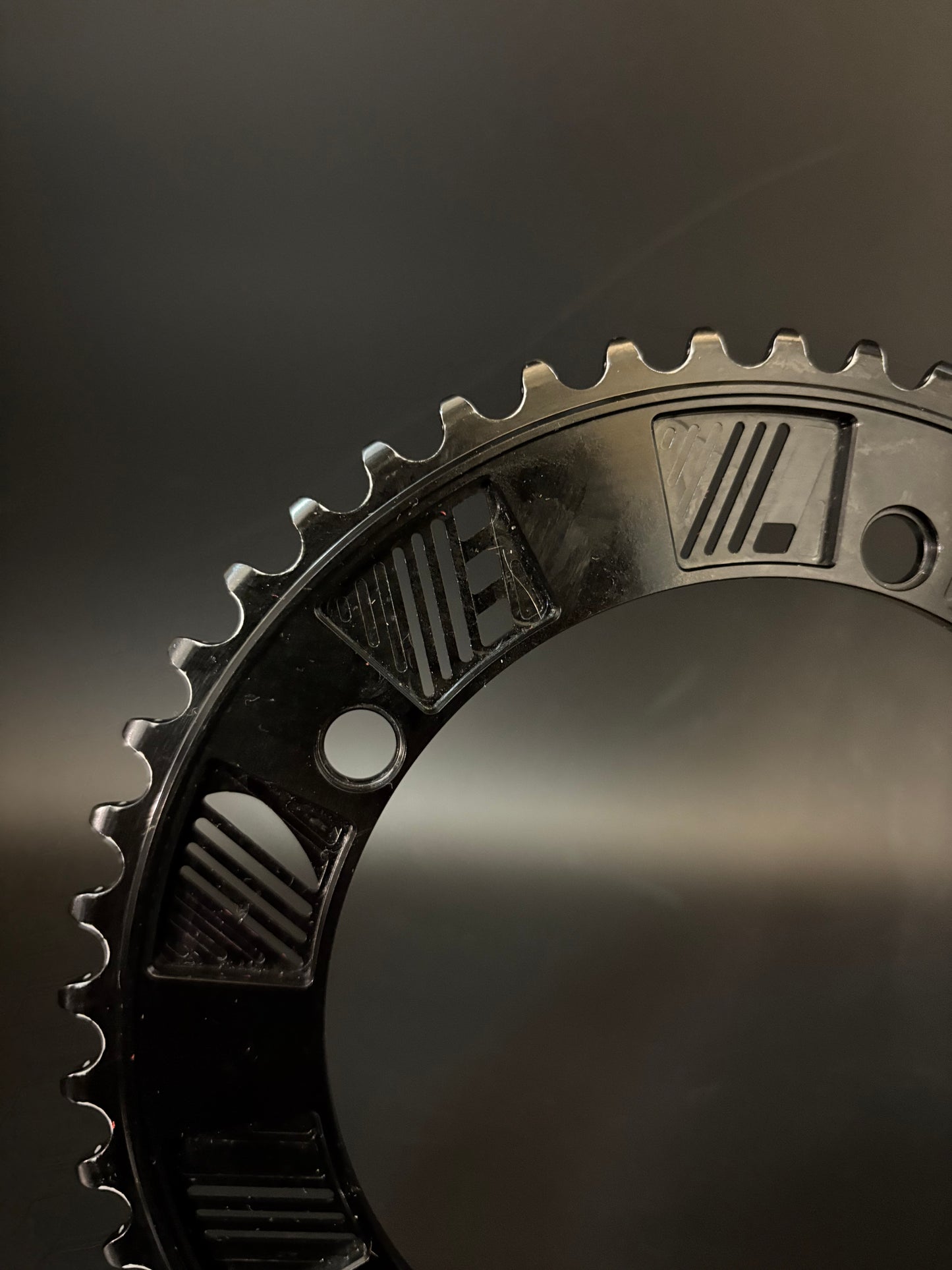 Bespoke x Deluxe Chainring Black 49t