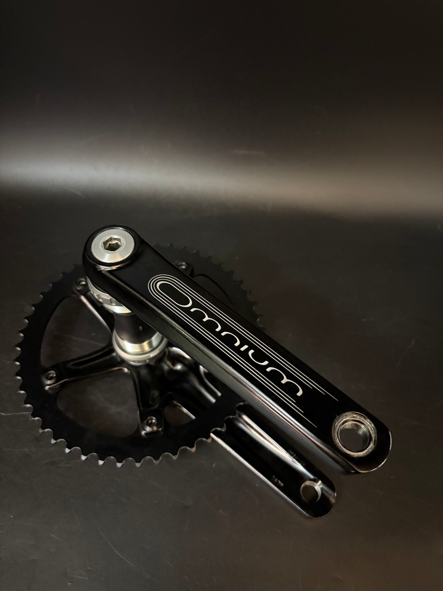 Sram Omnium Crankset Black 167.5mm 48t