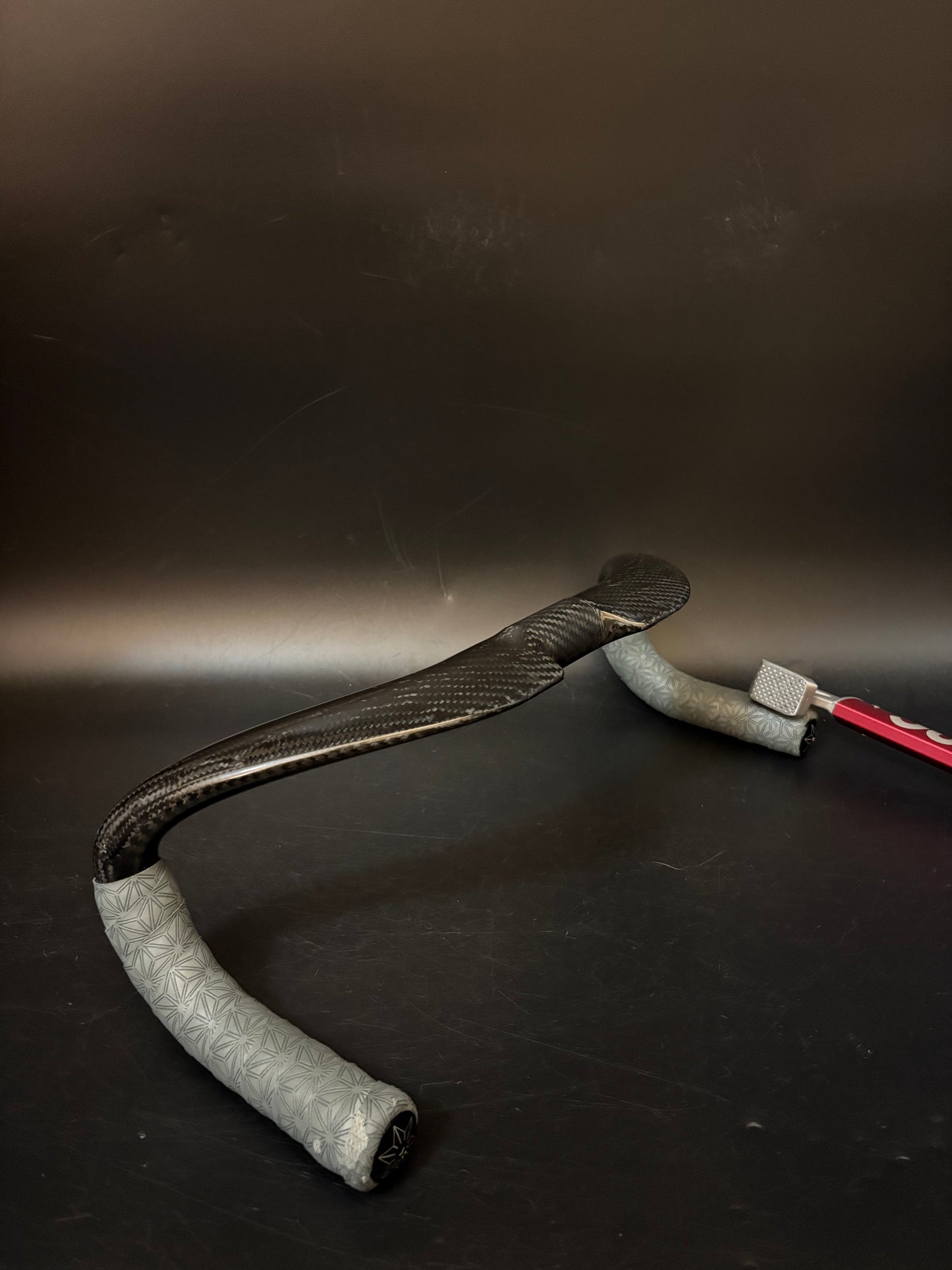 Unbranded Track Sprint Drop Handlebar Carbon 40cm 31.8