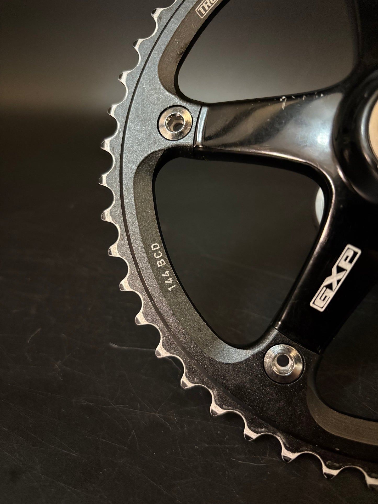 Sram Omnium Crankset Black 165mm 48t
