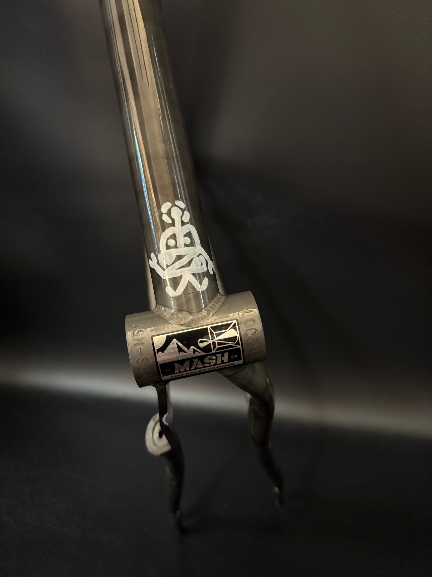 Mash Reyes Steel Frameset Phosphate Smoke Medium