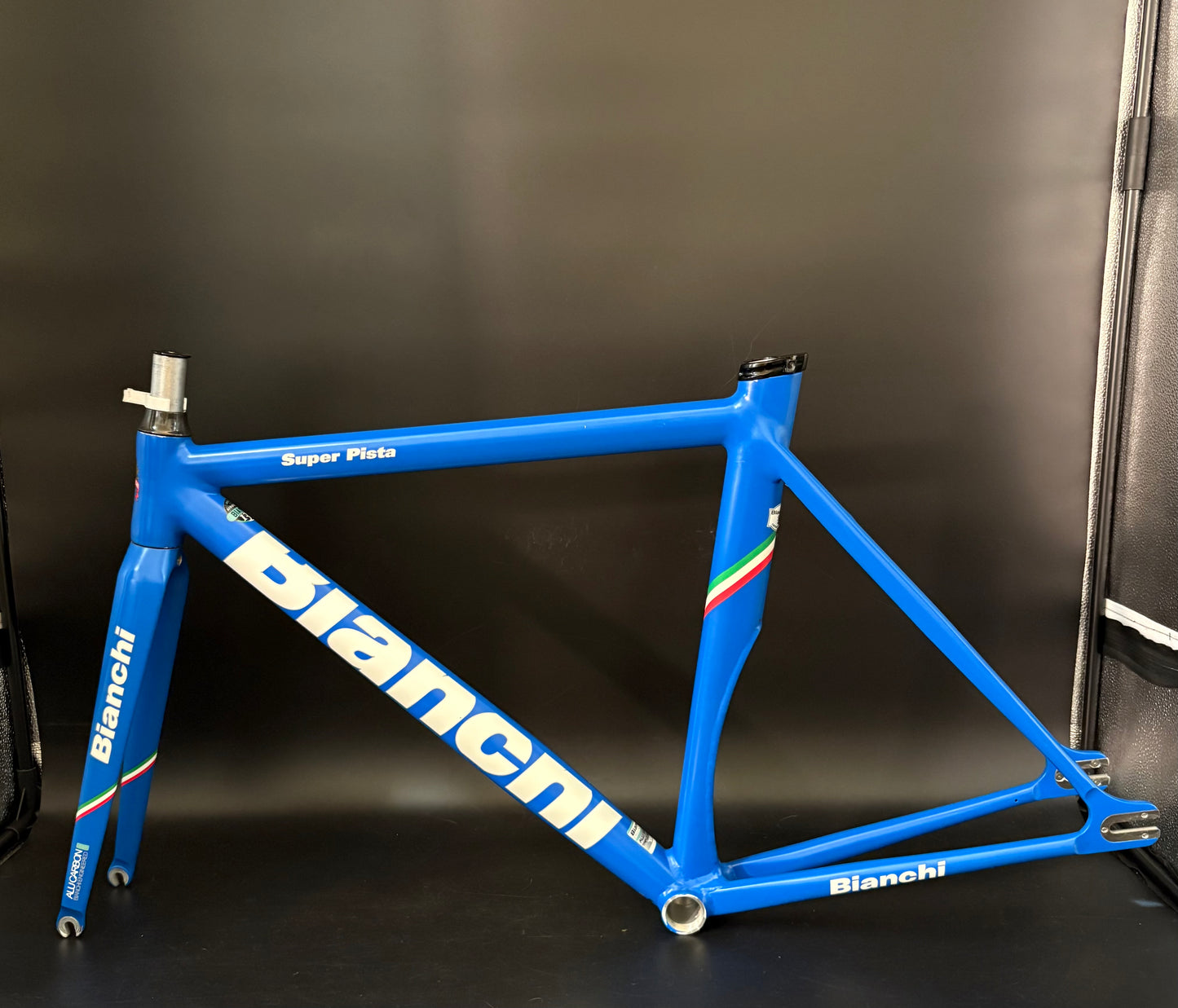 Bianchi Super Pista Frameset Blue 51cm