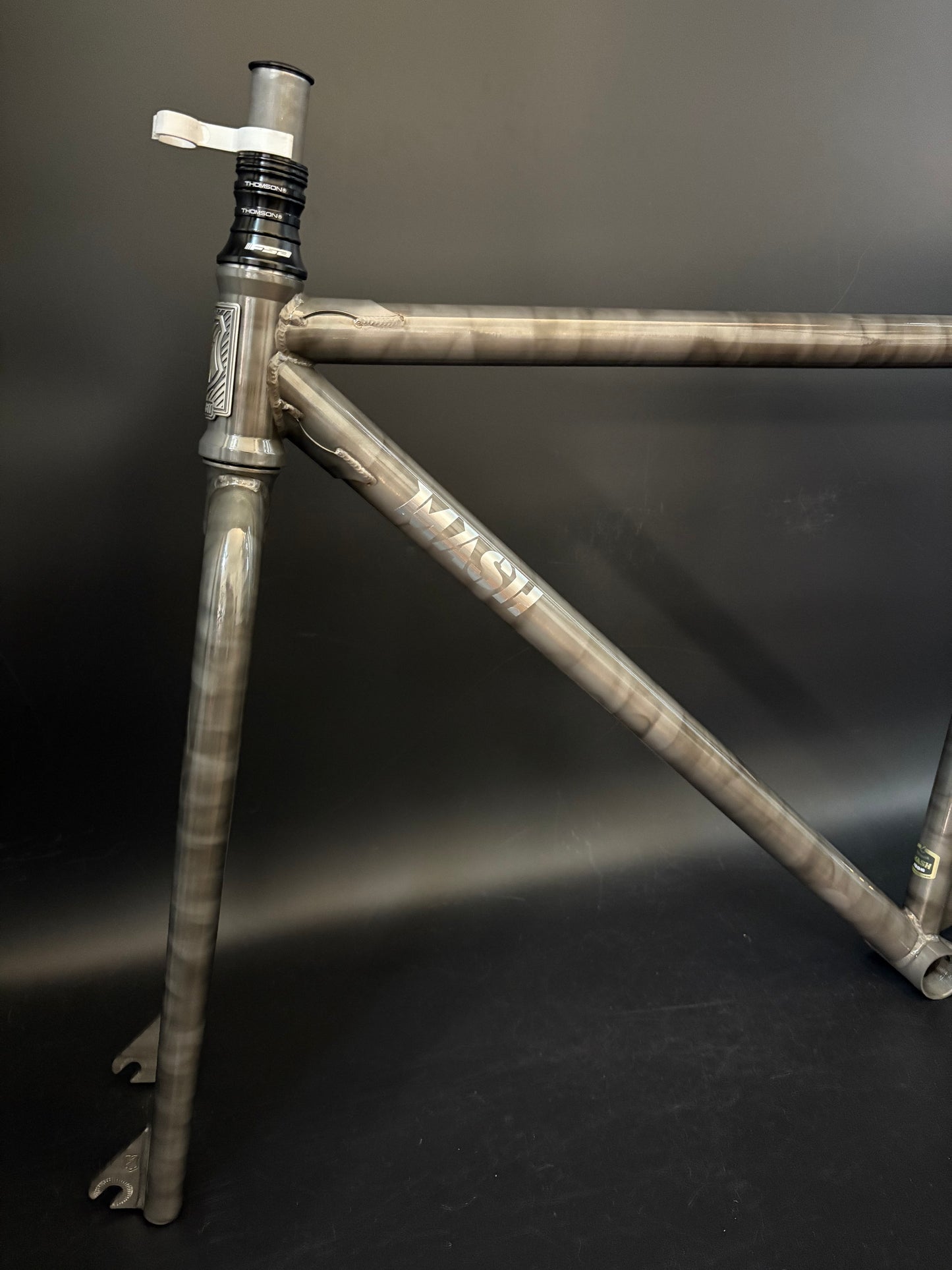 Mash Reyes Steel Frameset Phosphate Smoke Small