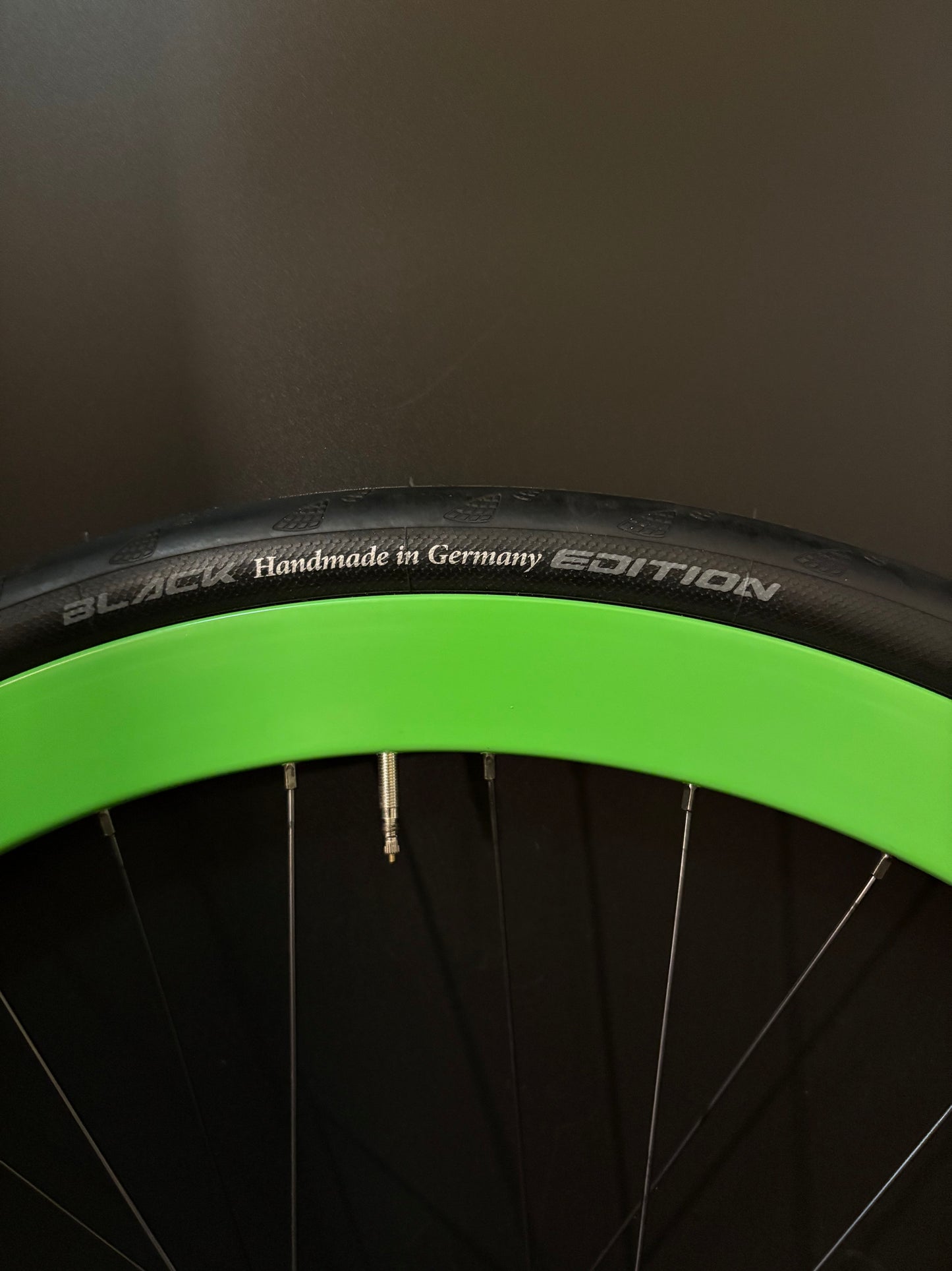 Velocity B43 Green / Gran Compe HF Wheelset 32h