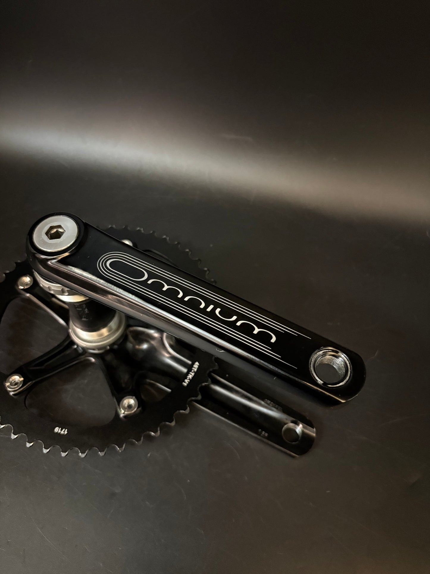 Sram Omnium Crankset Black 165mm 48t