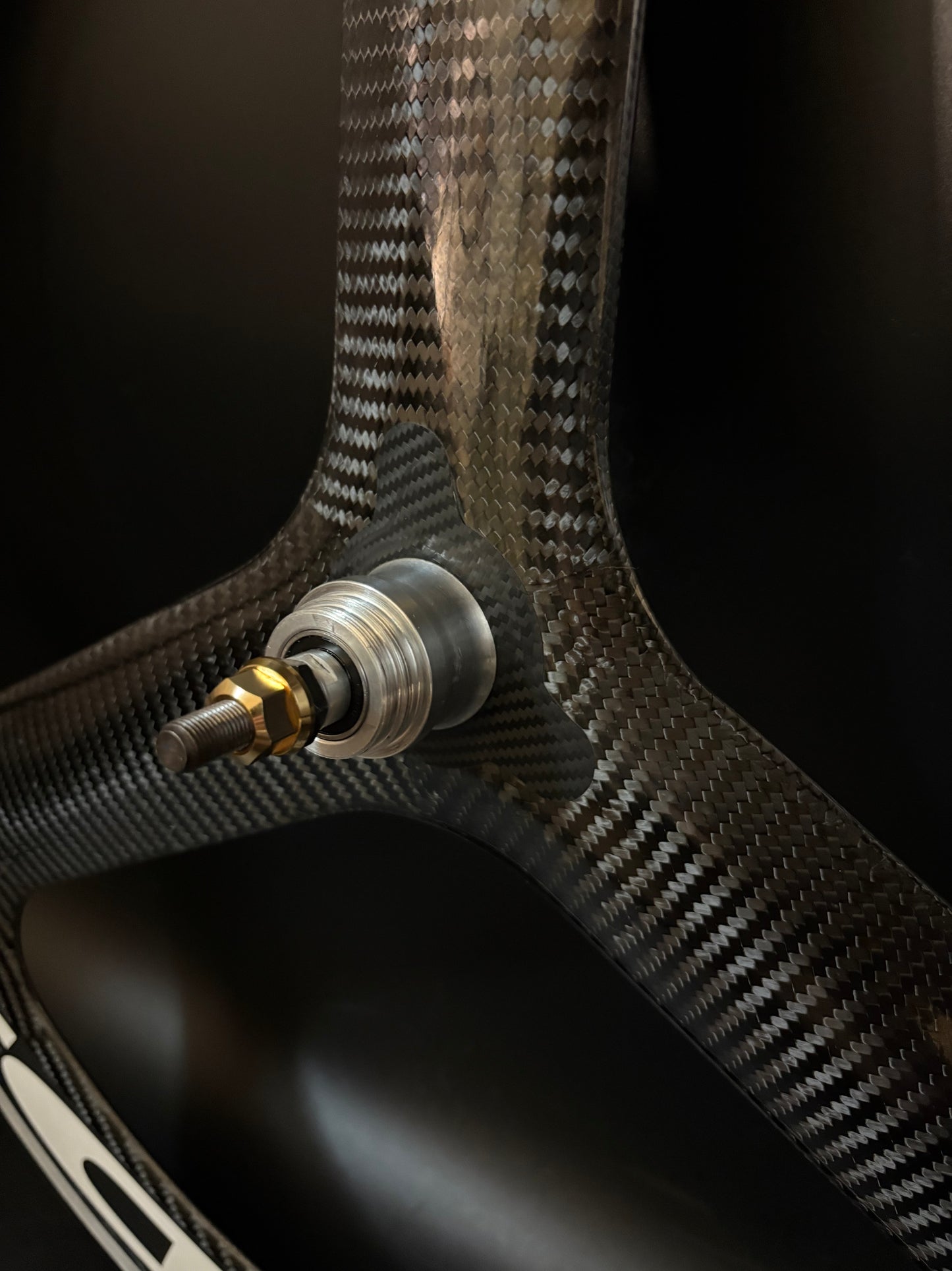 HED 3 Tri Spoke Carbon Clincher Track Rear Wheel