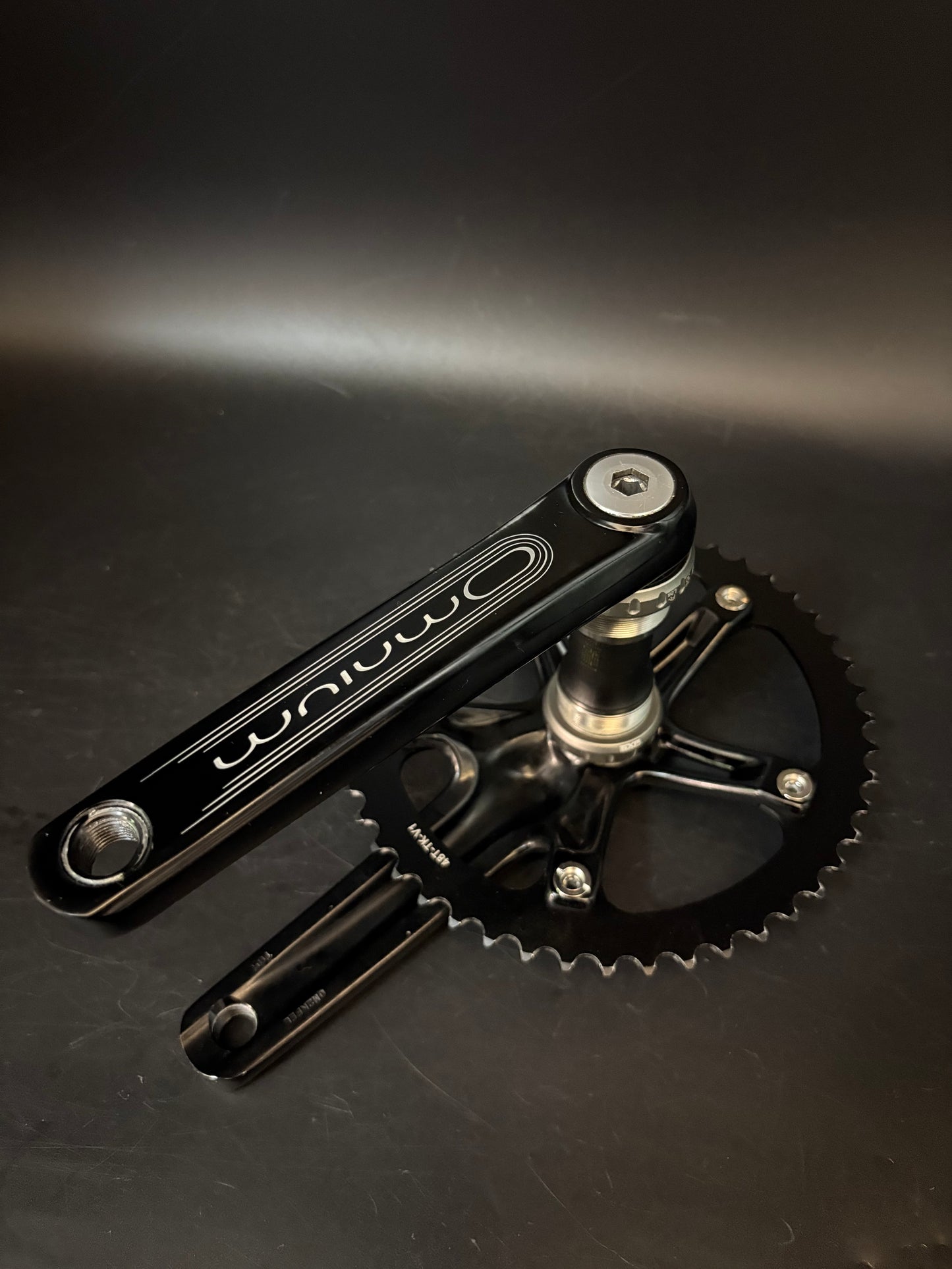 Sram Omnium Crankset Black 165mm 48t