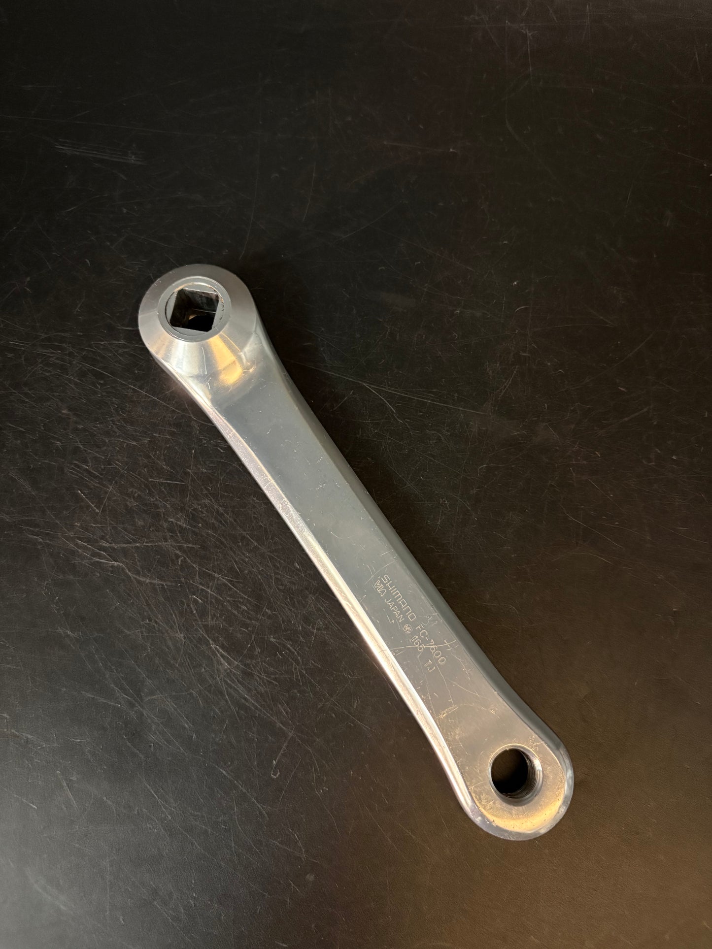 Dura Ace 7600 Cranks Silver 165mm