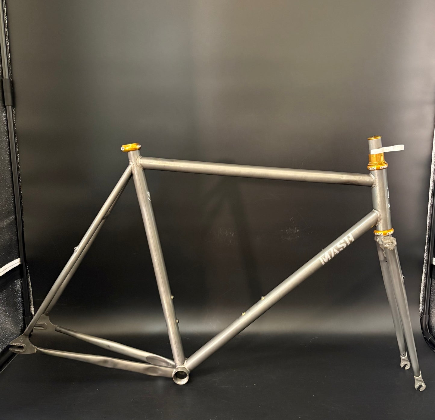 Mash Steel Frameset Raw 57cm