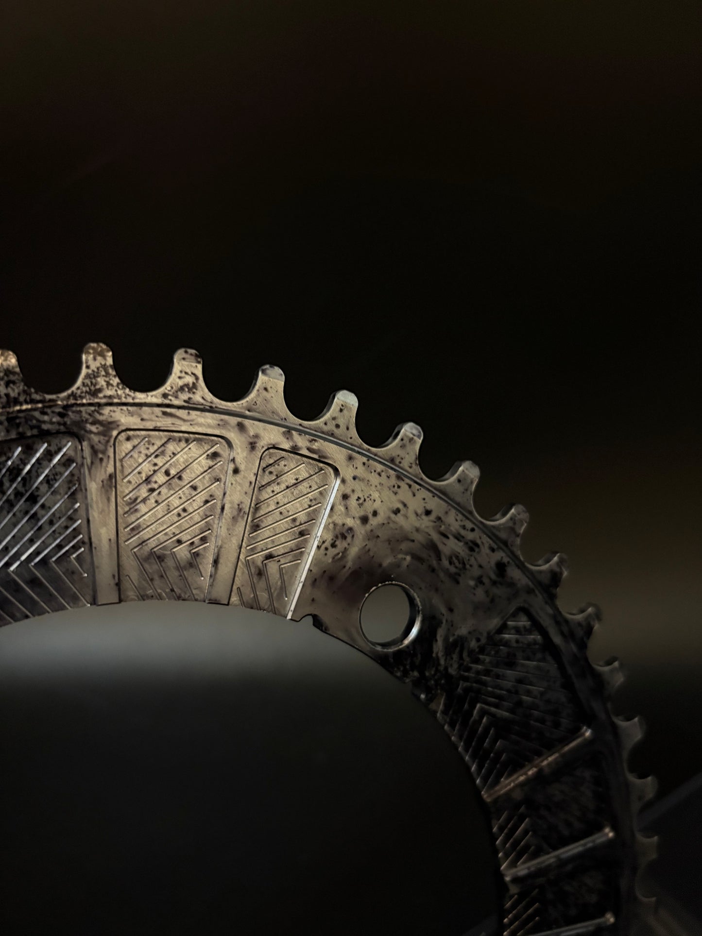 Aarn 15 Panel Chainring Acid Contrast 49t