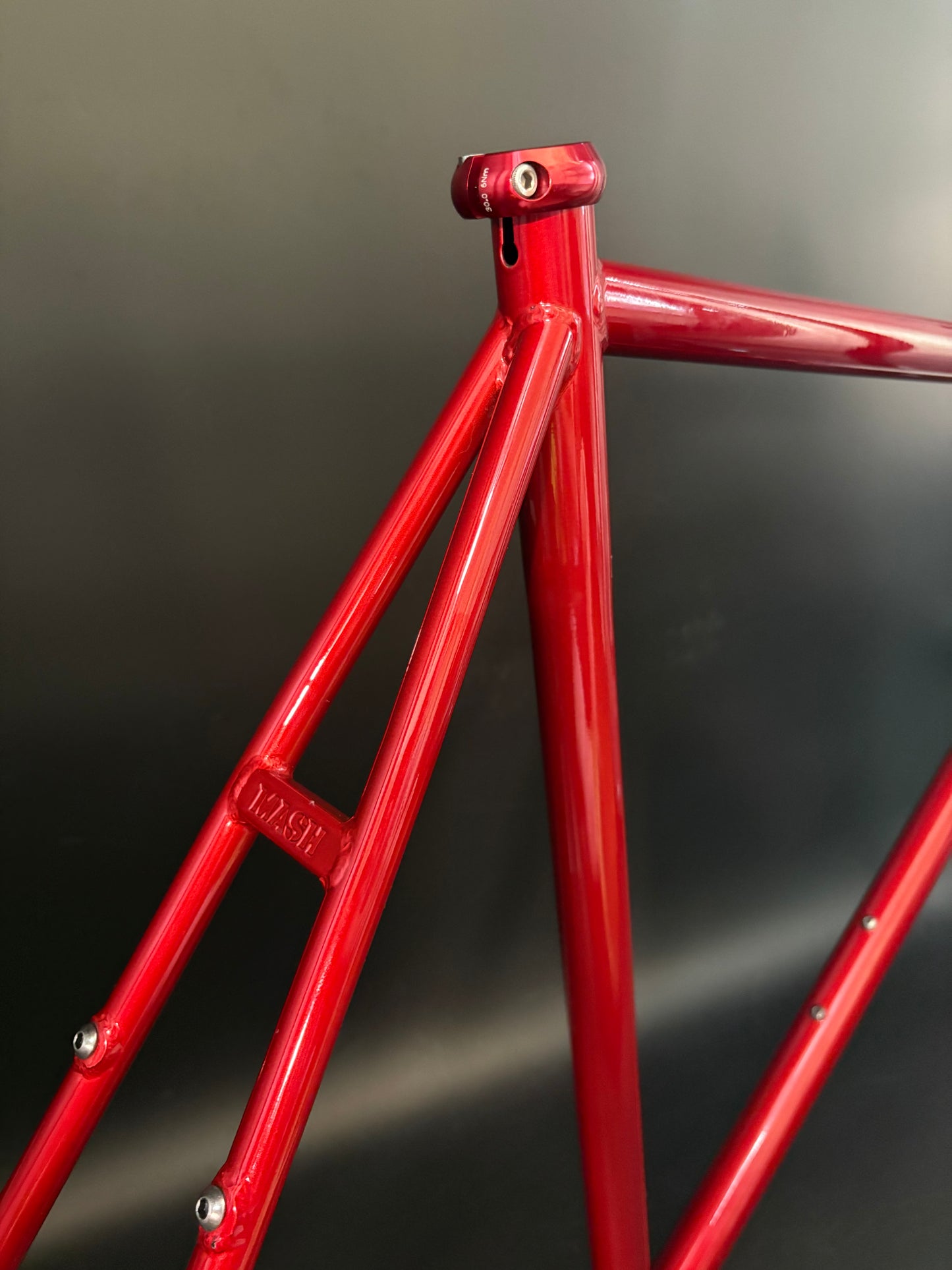 Mash Steel Frameset Red/White 60cm XL