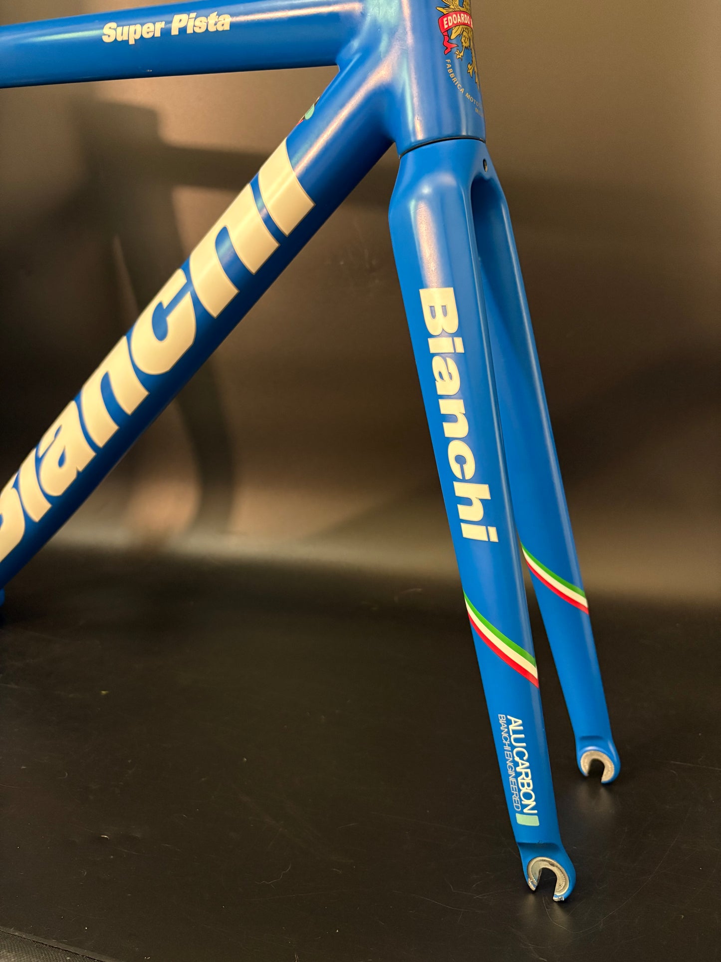 Bianchi Super Pista Frameset Blue 51cm