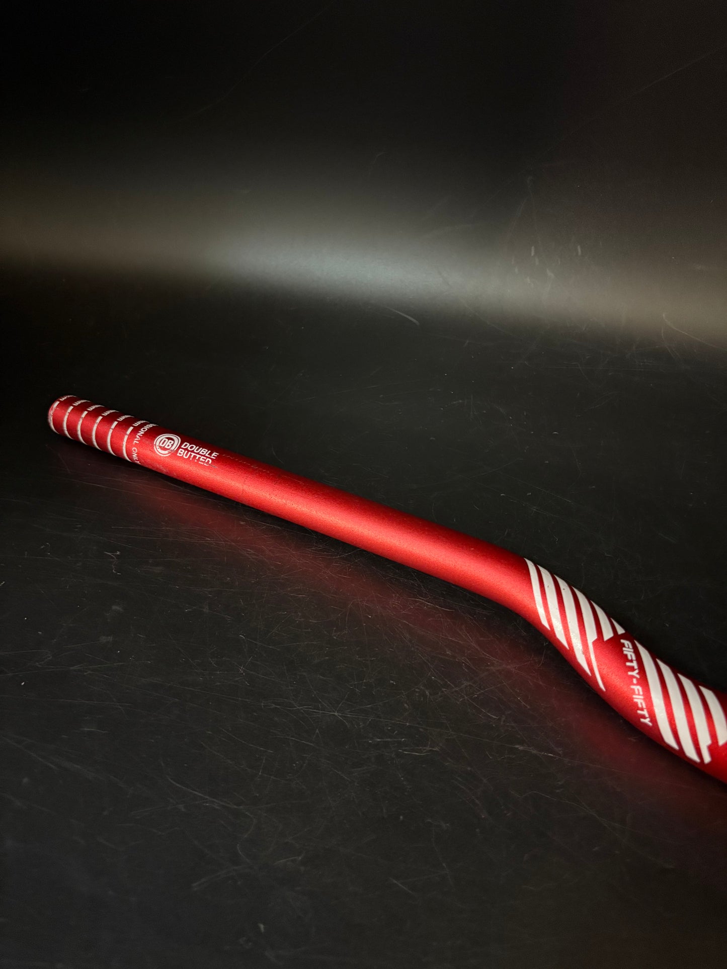 Fifty Fifty Riser Handlebar Red 780mm 31.8