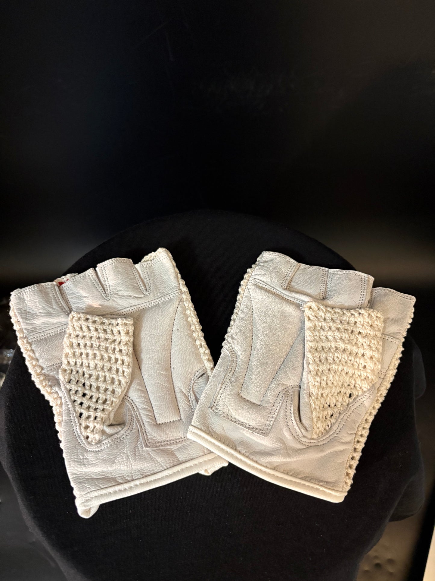 NEW Supreme x Cinelli Fingerless Gloves White 2011