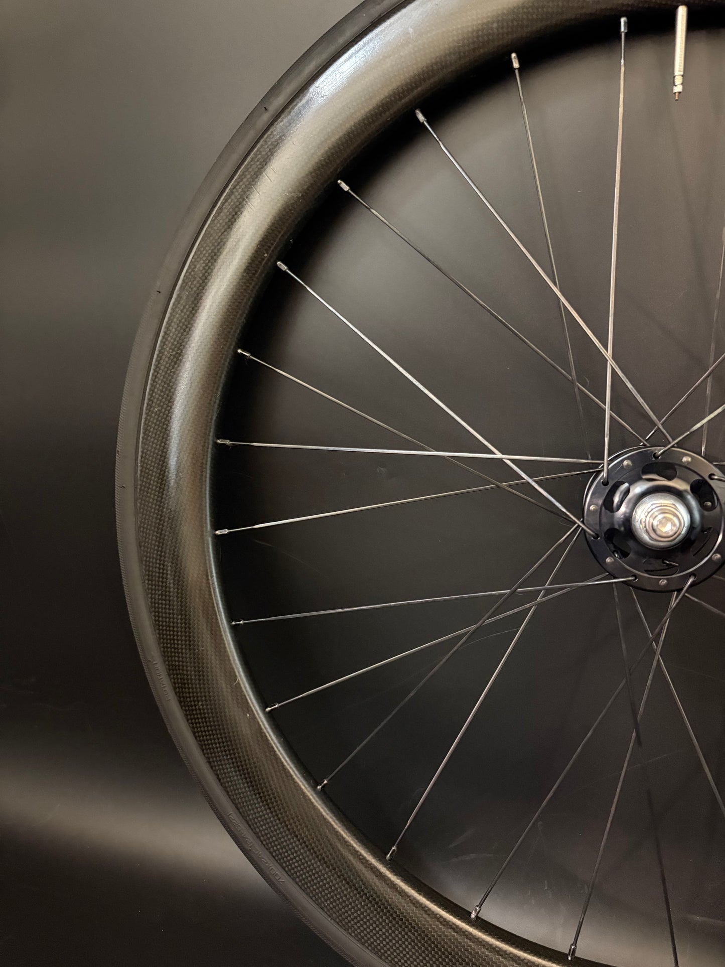 Unbranded 50mm Carbon Clincher / Paul HF Wheelset 28h