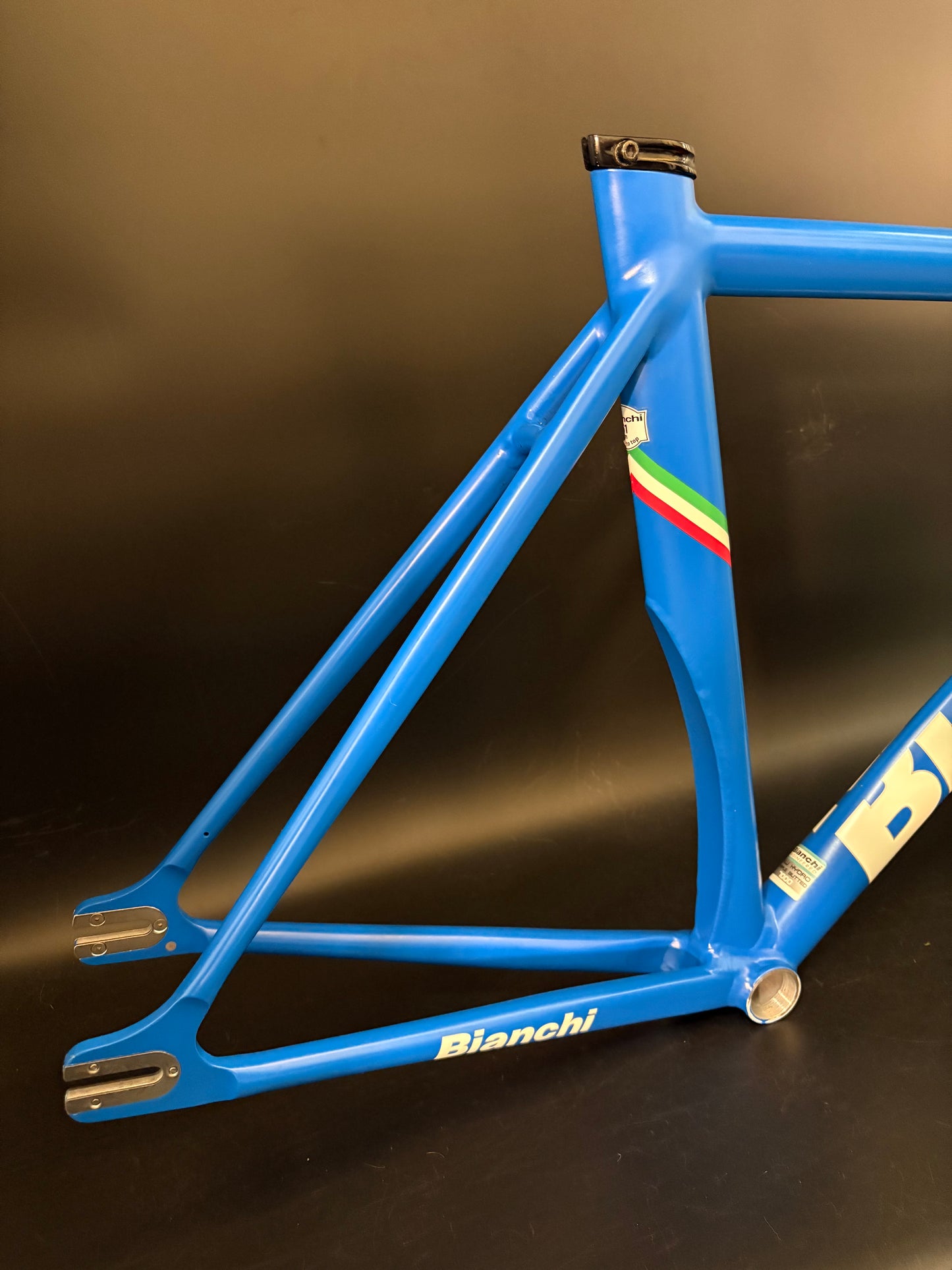 Bianchi Super Pista Frameset Blue 51cm
