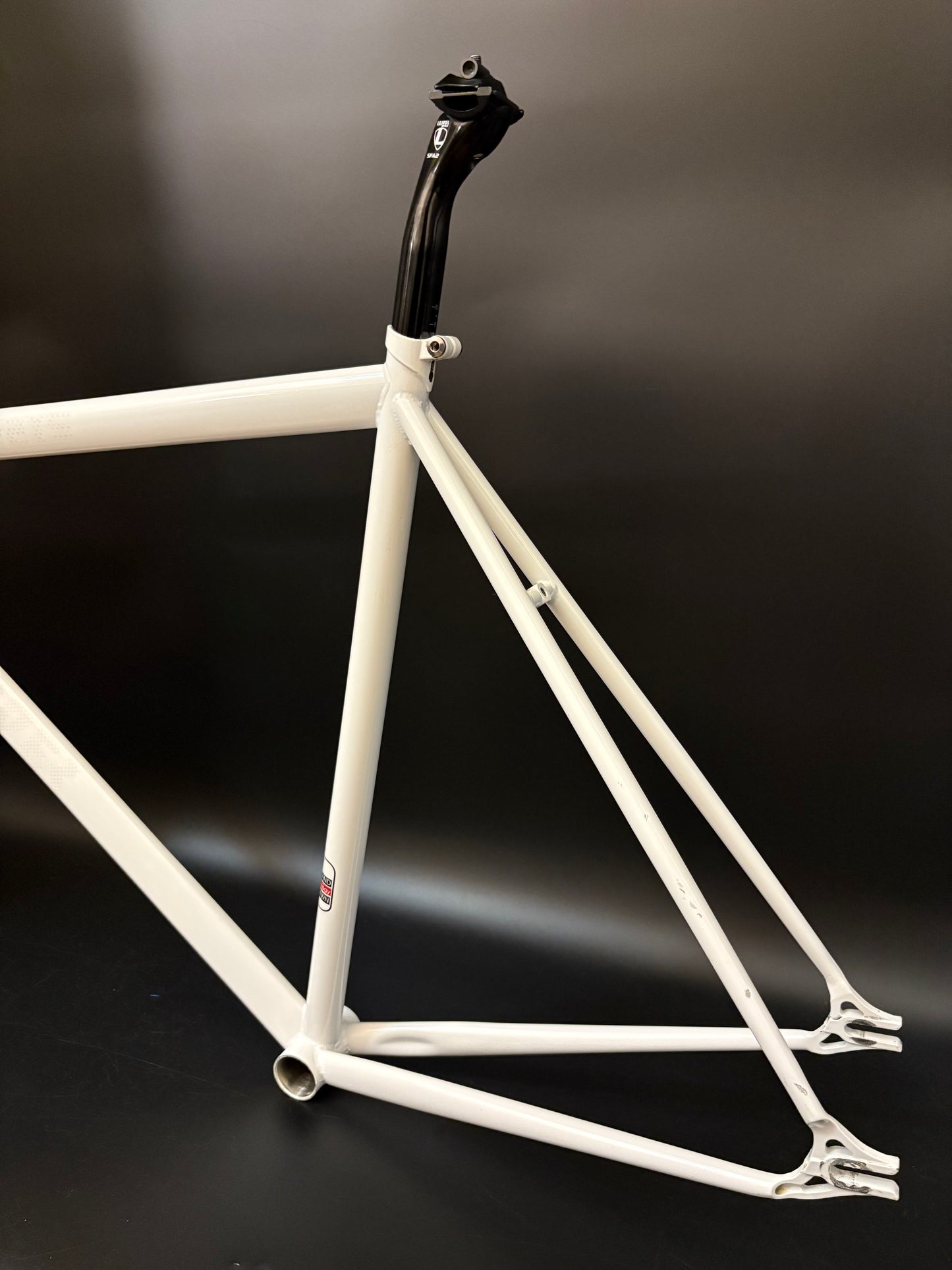 Leader 722 Heritage Steel Frameset White 55cm