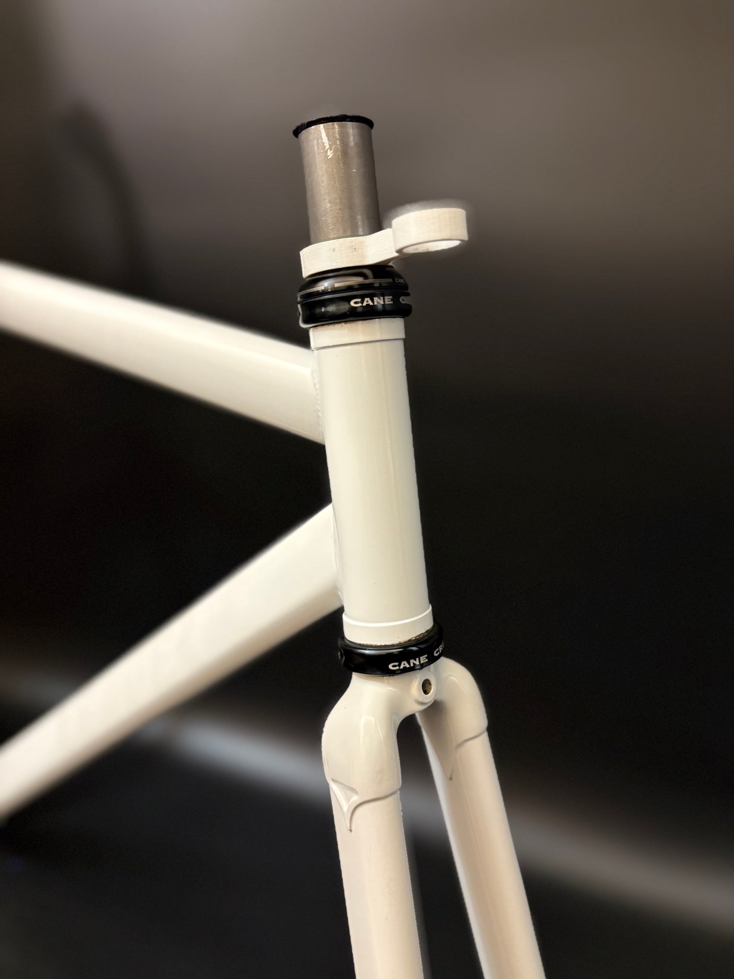 Leader 722 Heritage Steel Frameset White 55cm