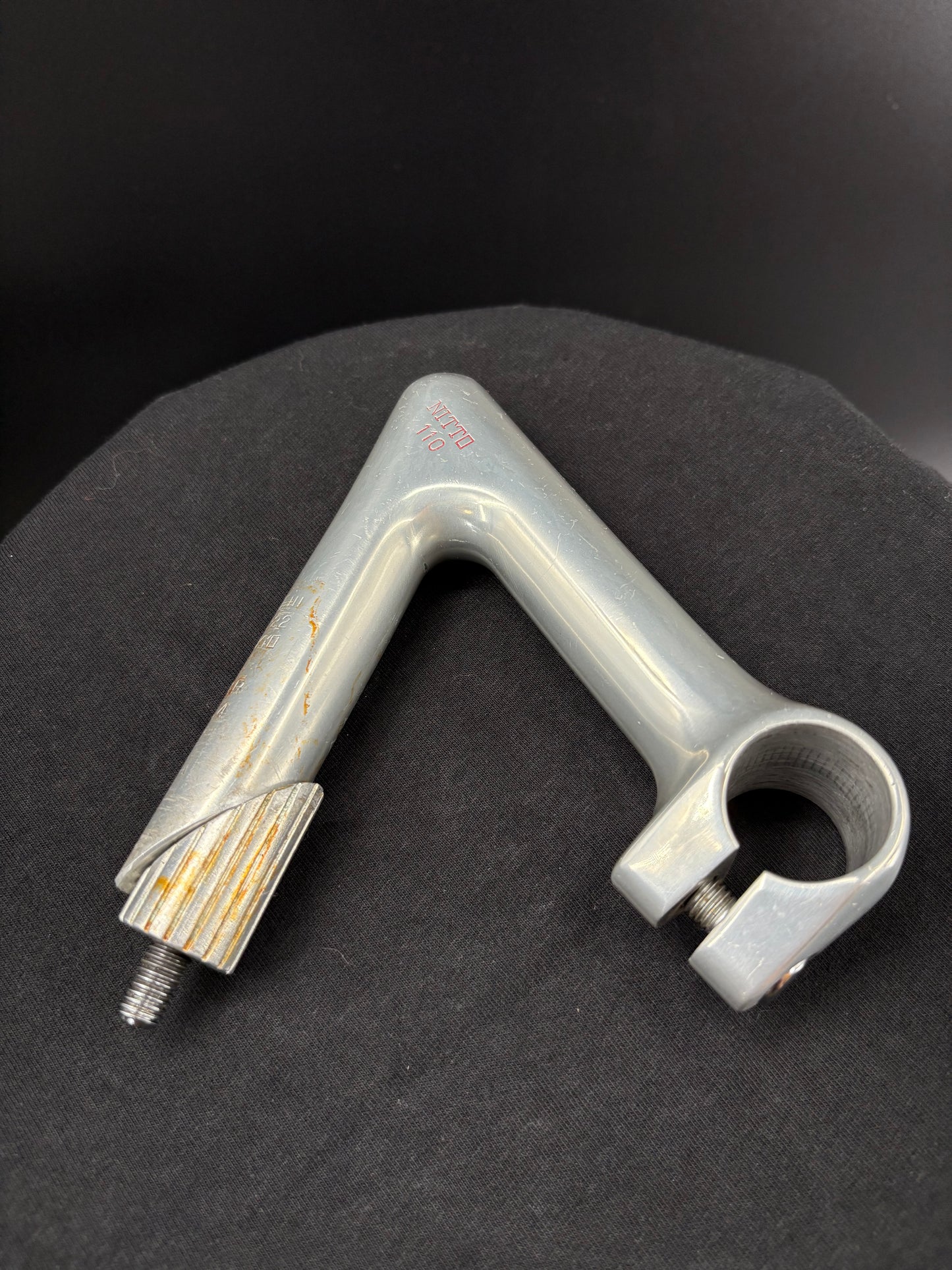 Nitto Jaguar Quill Stem Silver 110mm 25.4