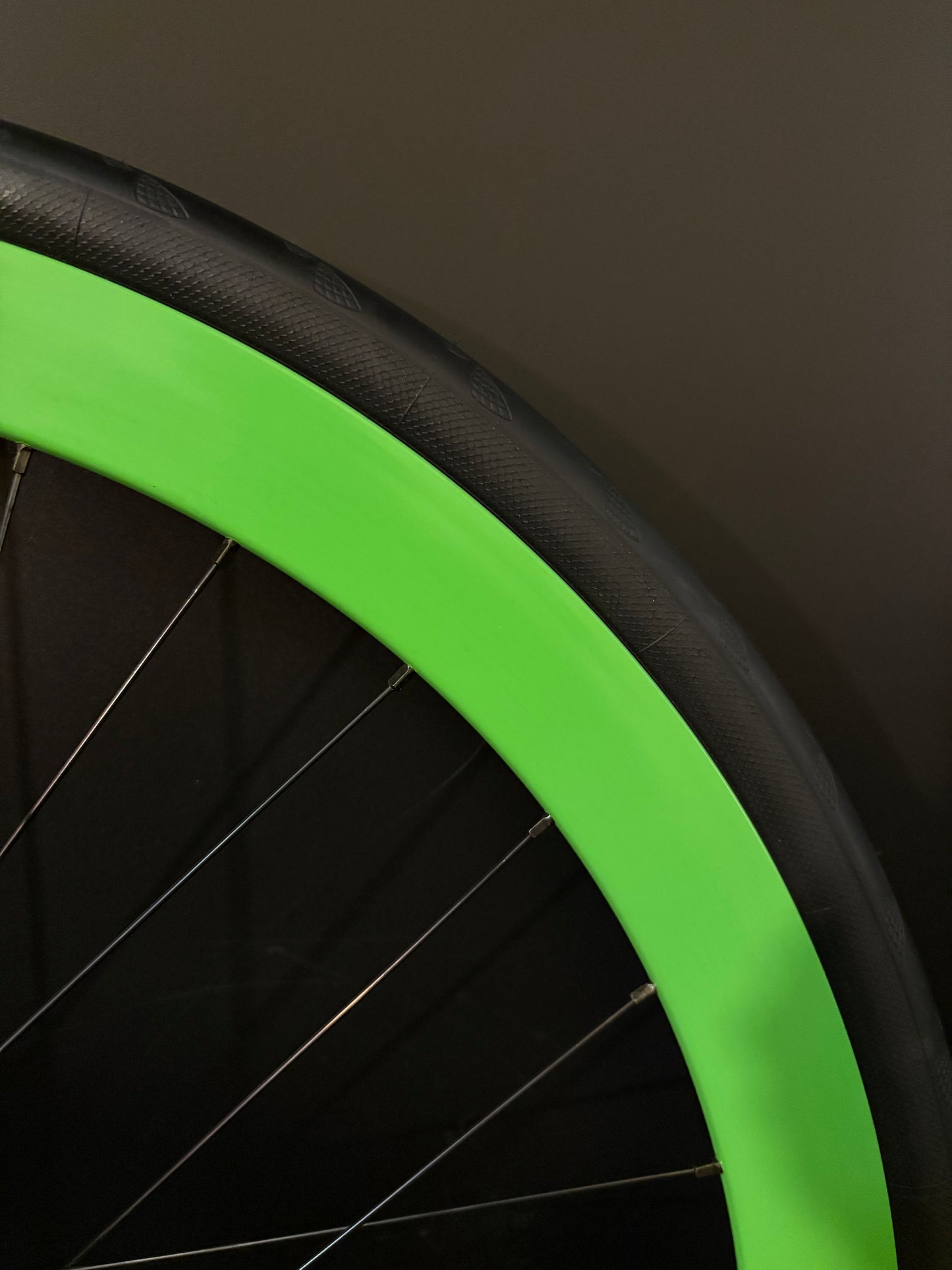 Velocity B43 Green / Gran Compe HF Wheelset 32h