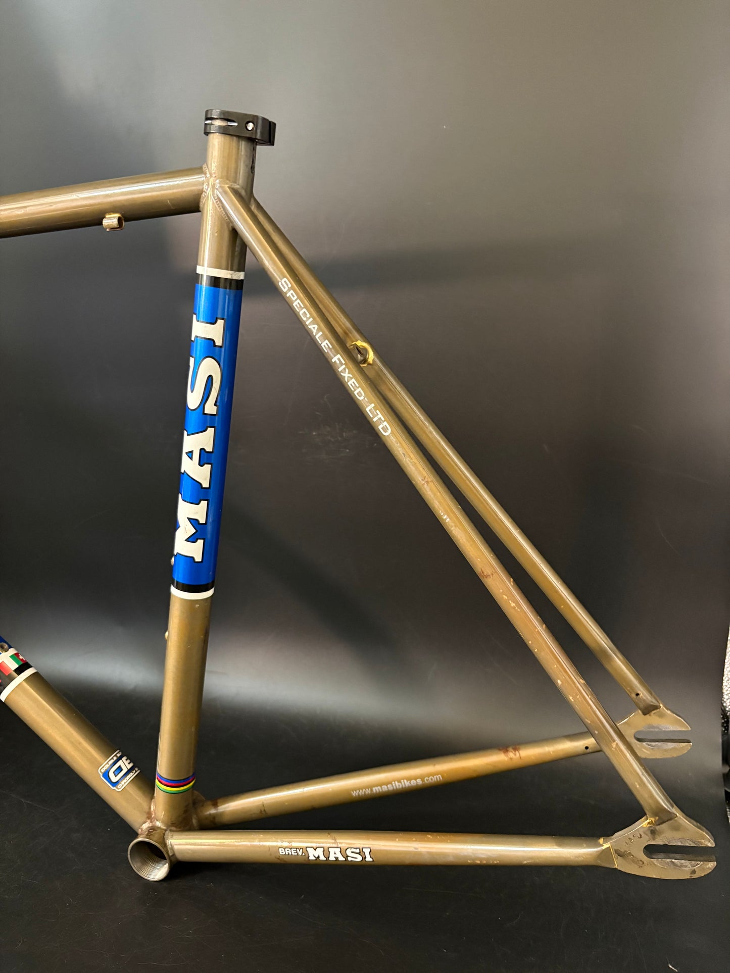 Masi Speciale Fixed LTD Frameset Raw 56cm