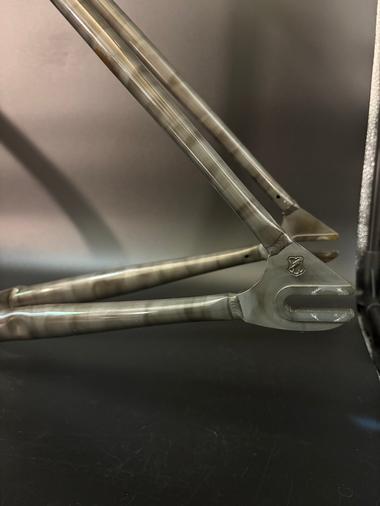 Mash Reyes Steel Frameset Phosphate Smoke Small