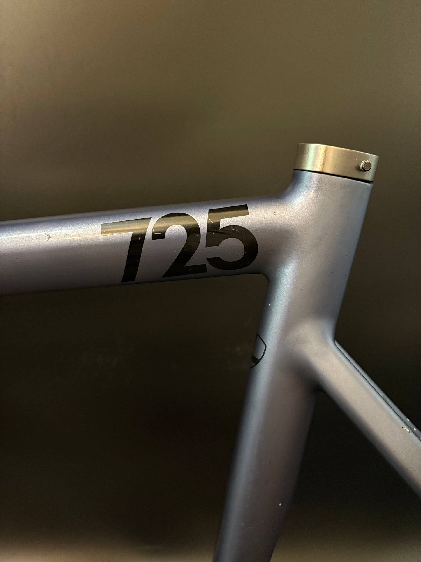 Leader 725 Frameset Pearlescent Blue 55cm
