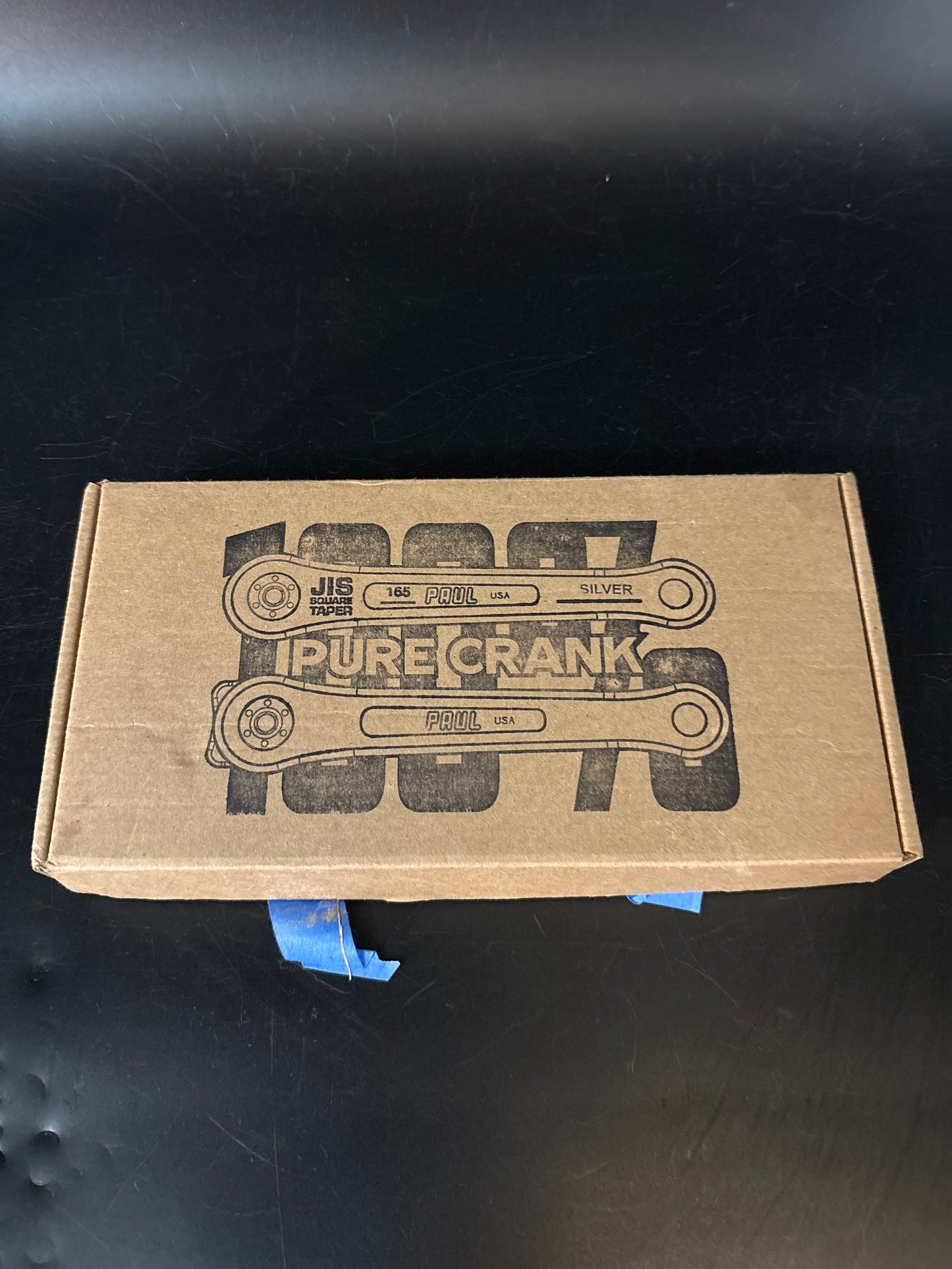 NEW Paul 100% Pure Cranks Silver 165mm