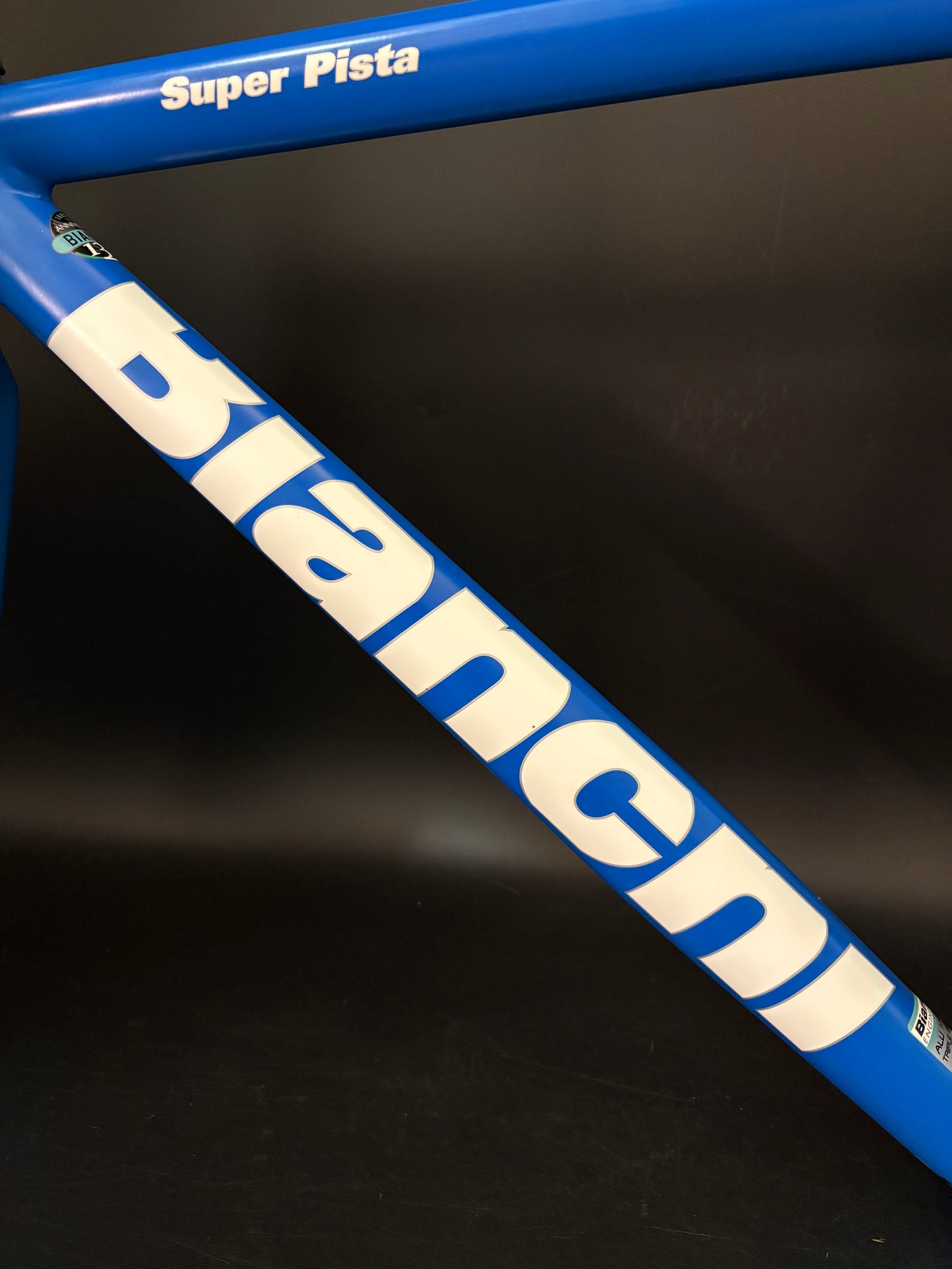 Bianchi Super Pista Frameset Blue 51cm