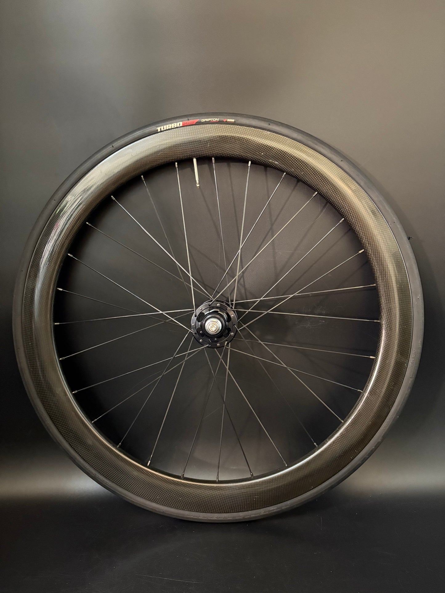 Unbranded 50mm Carbon Clincher / Paul HF Wheelset 28h