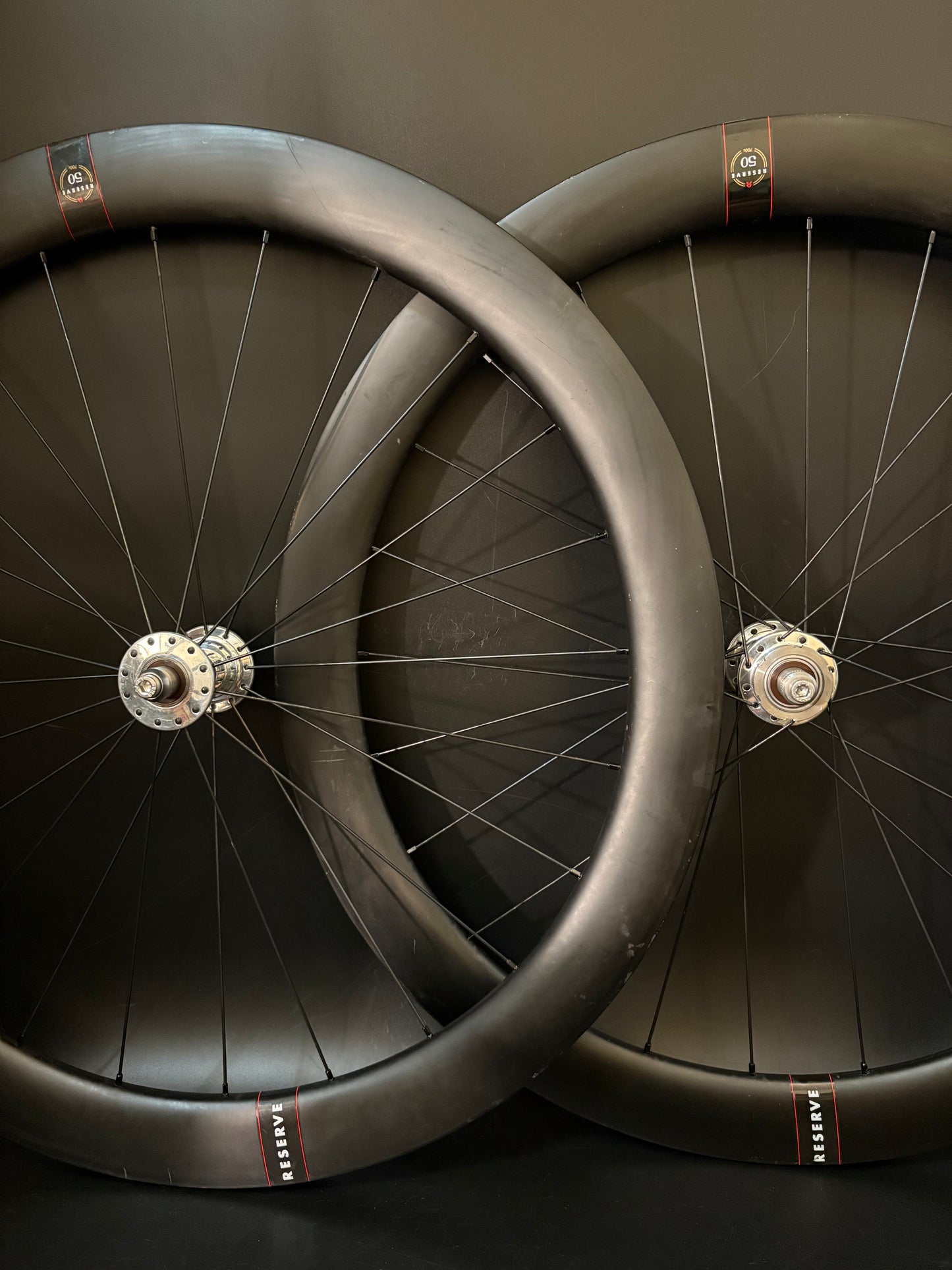 Reserve 50mm Carbon Clincher / Phil Wood LF Wheelset 24h
