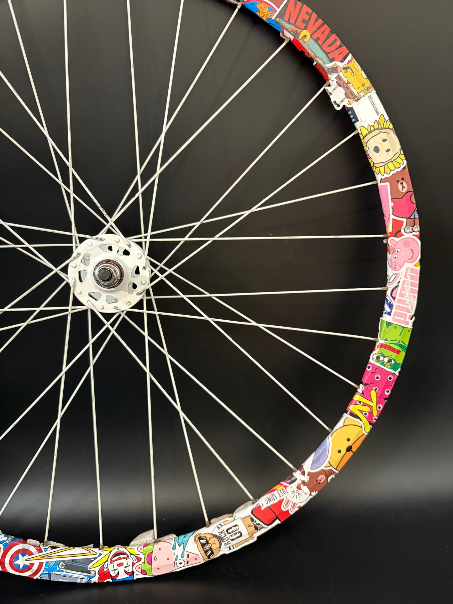 White Deep V / Origin 8 Wheelset 32h