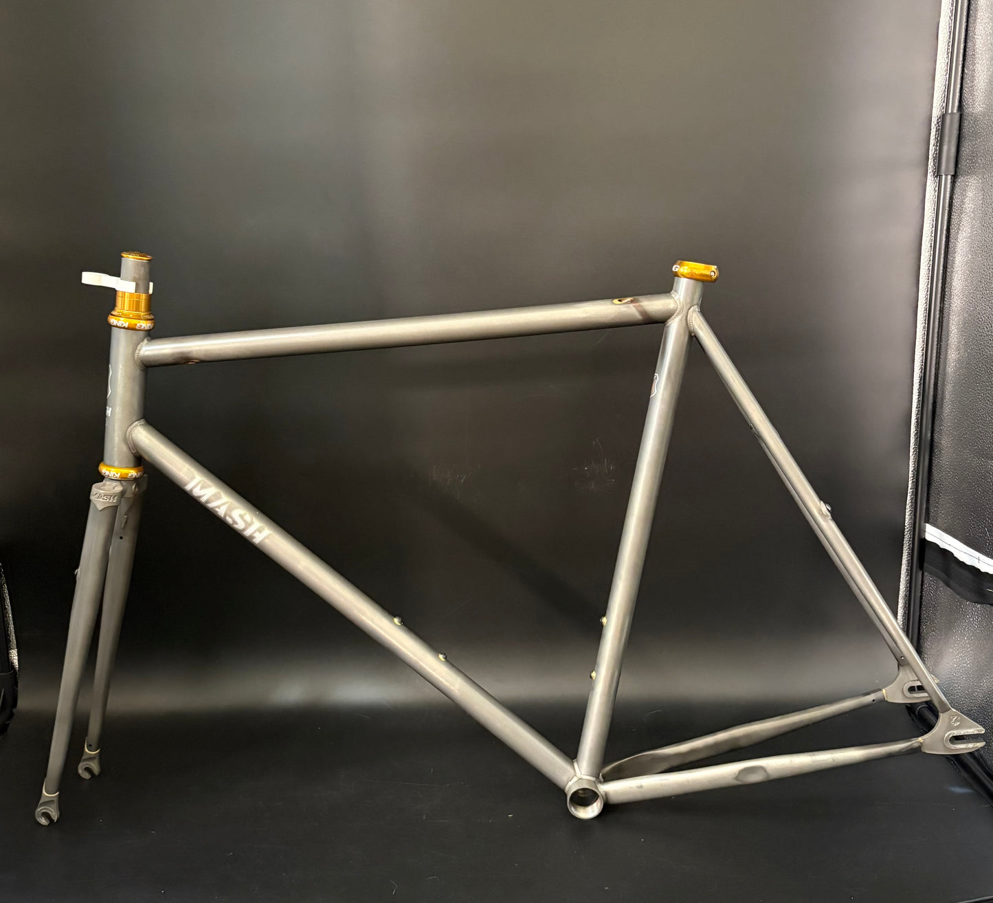 Mash Steel Frameset Raw 57cm