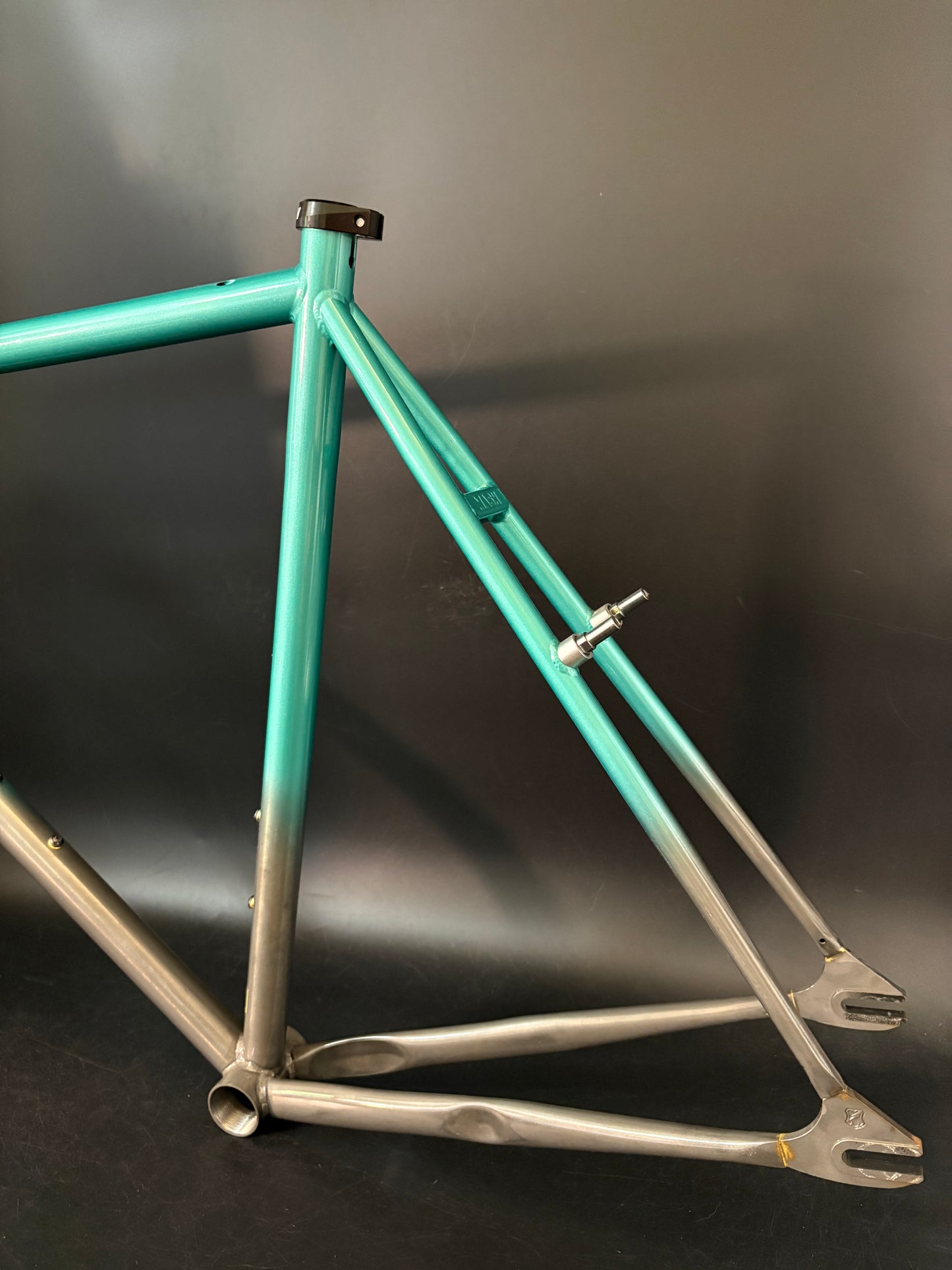 Mash Steel Frameset Teal/Raw 55cm Medium