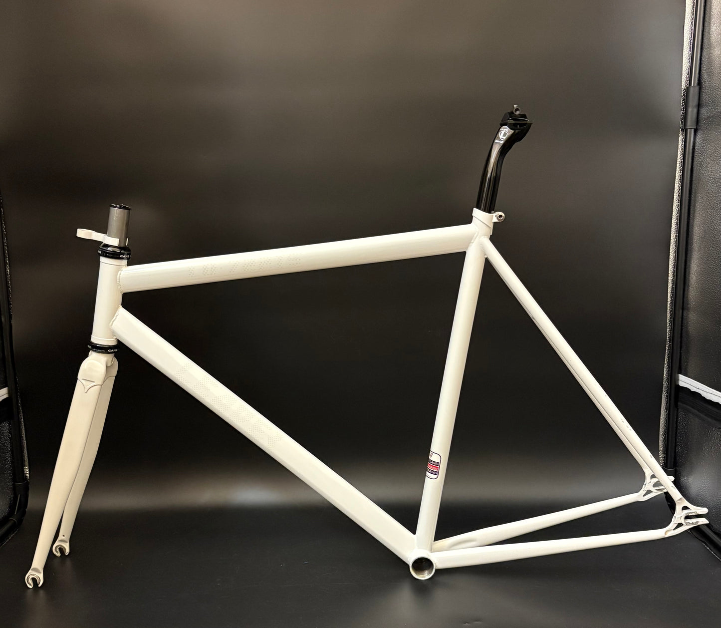 Leader 722 Heritage Steel Frameset White 55cm