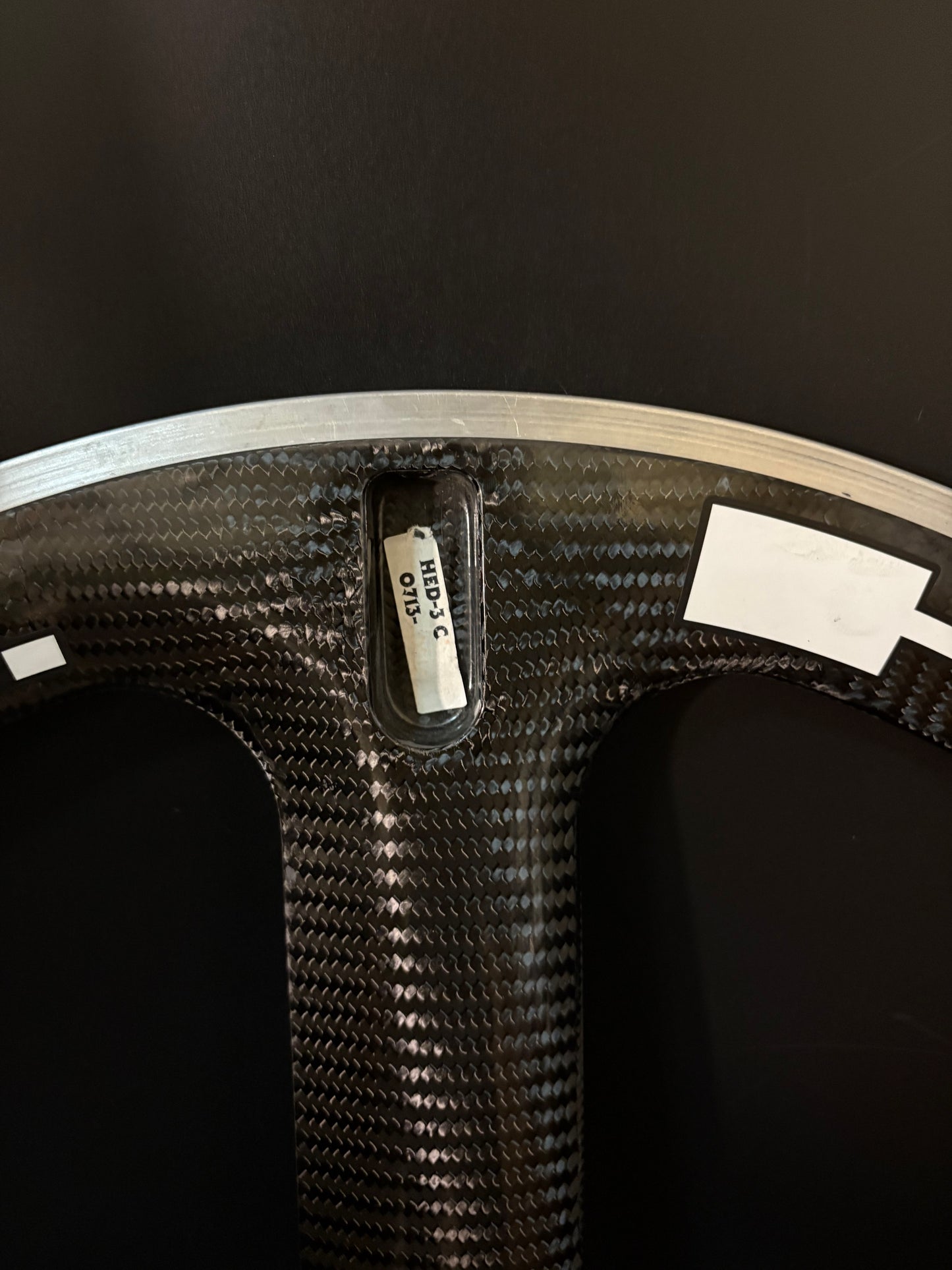HED 3 Tri Spoke Carbon Clincher Track Rear Wheel
