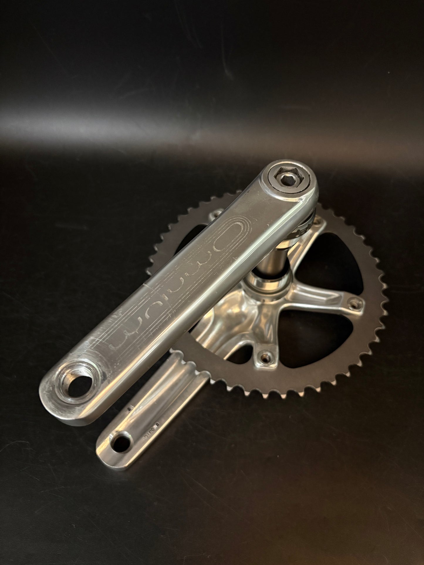 Sram Omnium Crankset Silver 165mm 48t