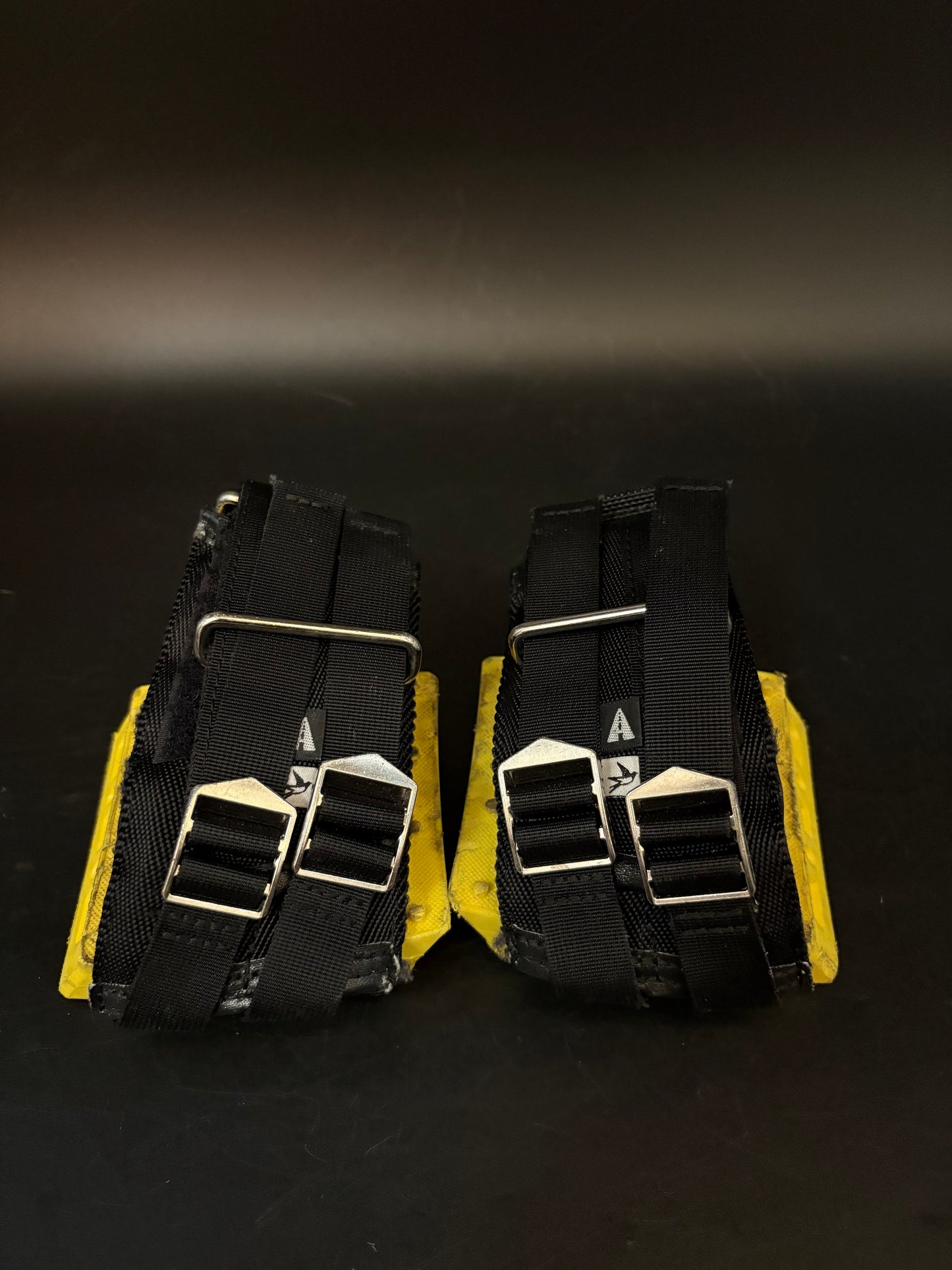 Theory Platform Pedals Yellow / Straps Pedal Setup