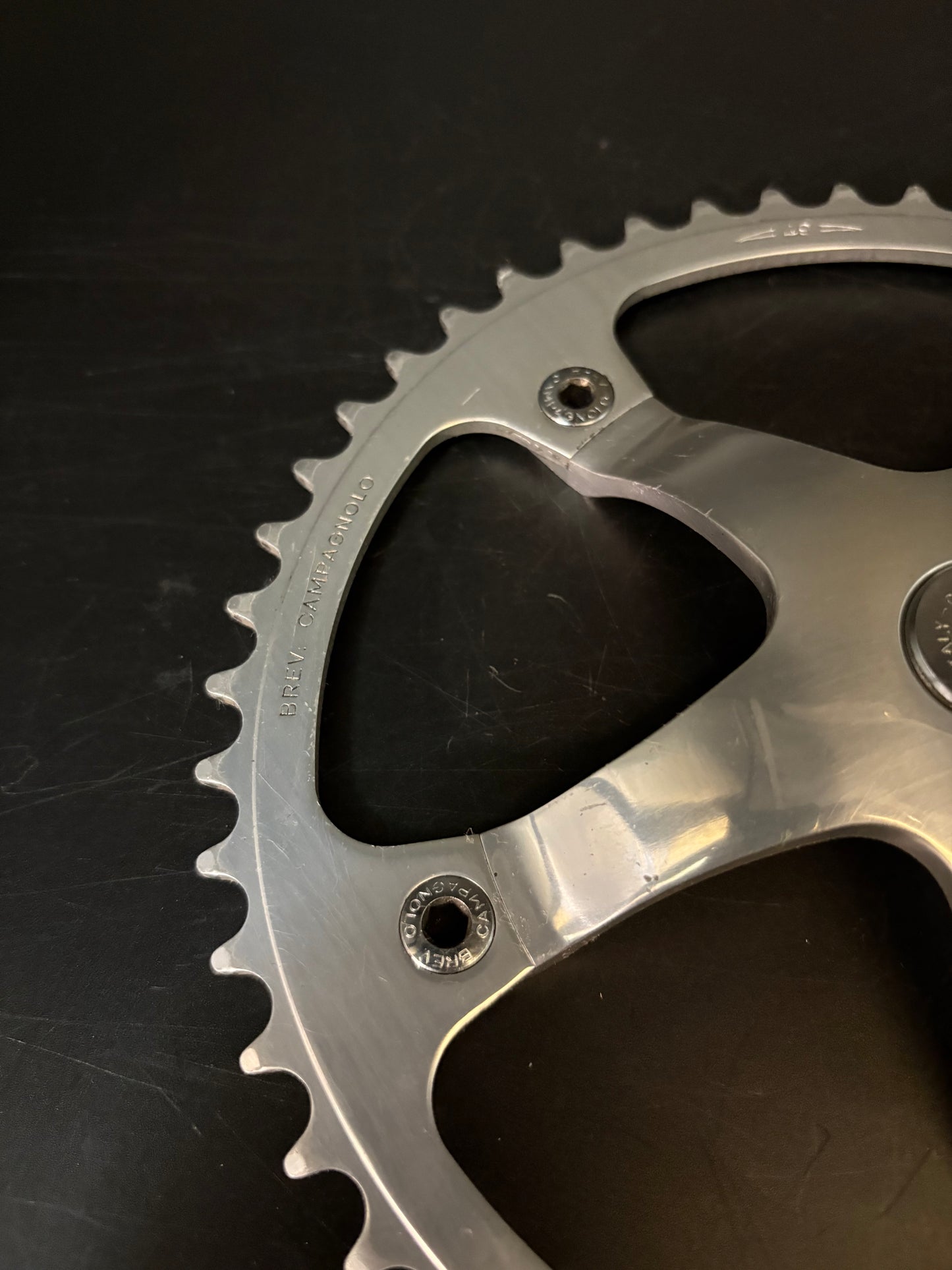 Campagnolo Record Pista Crankset Silver 170mm 49t