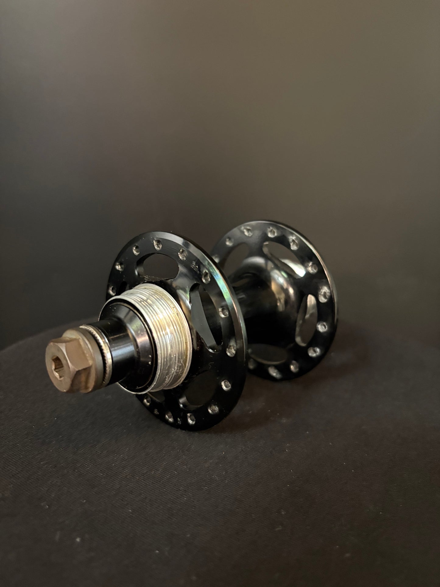 All City Track Hubs Black 32h Fixed/Fixed