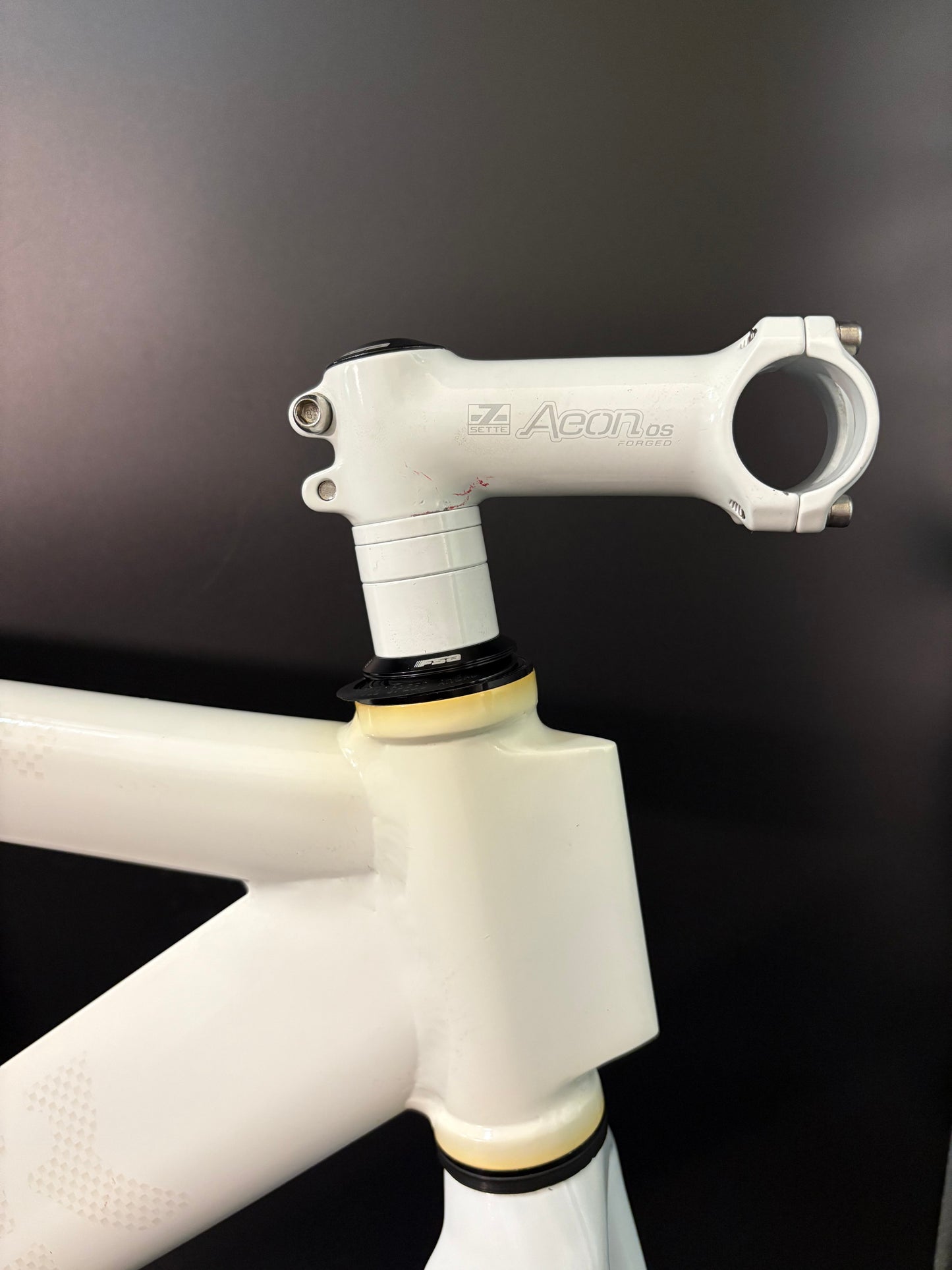 Leader 735TR Frameset White 56cm