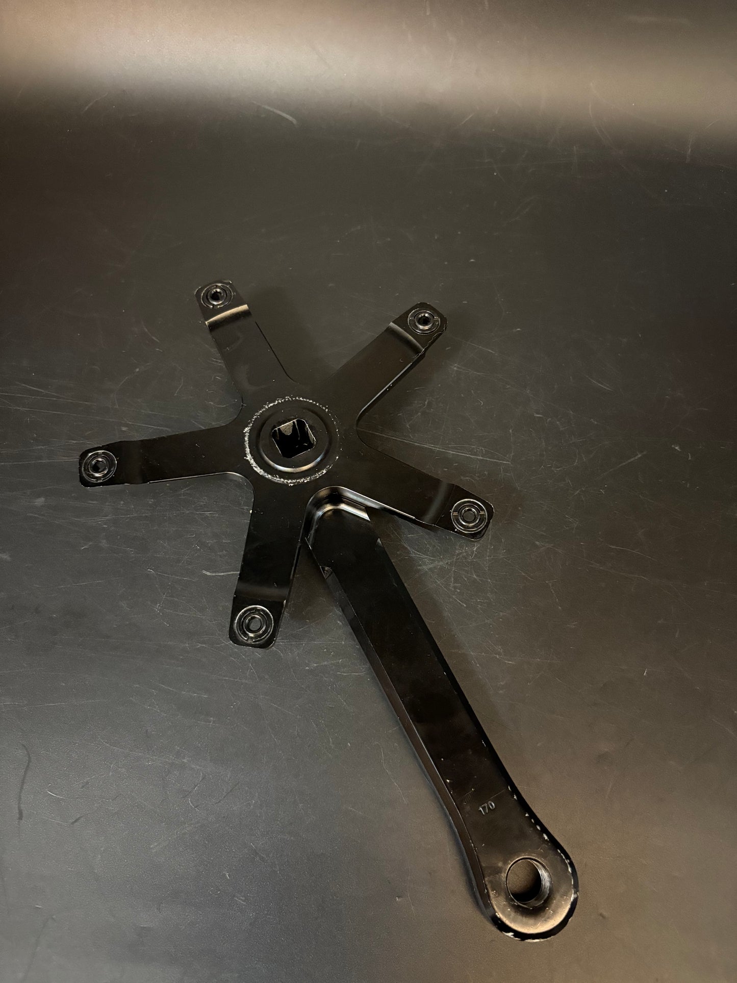Affinity Track Pro Cranks Black 170mm