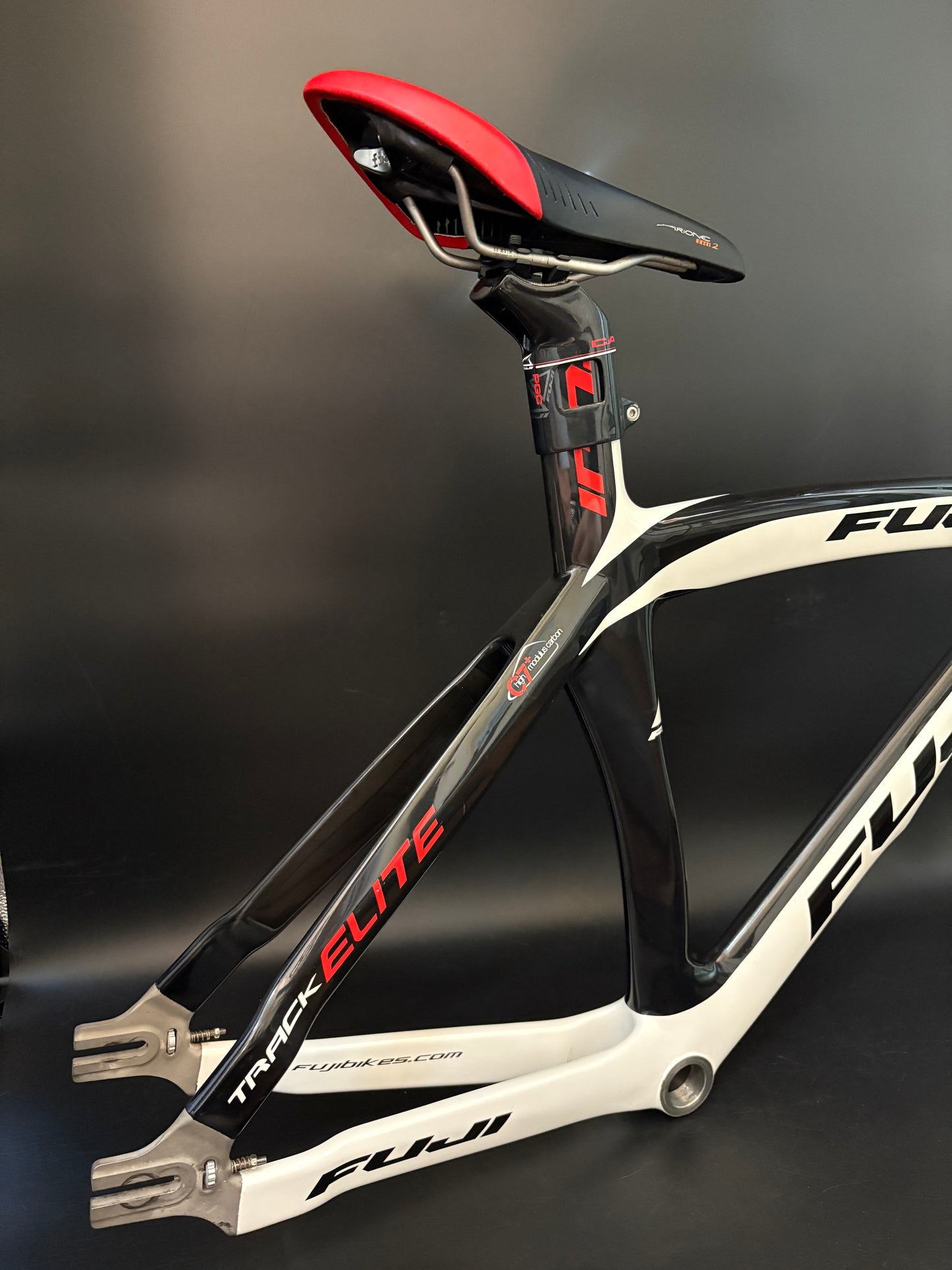 Fuji Track Elite Carbon Frameset White XS