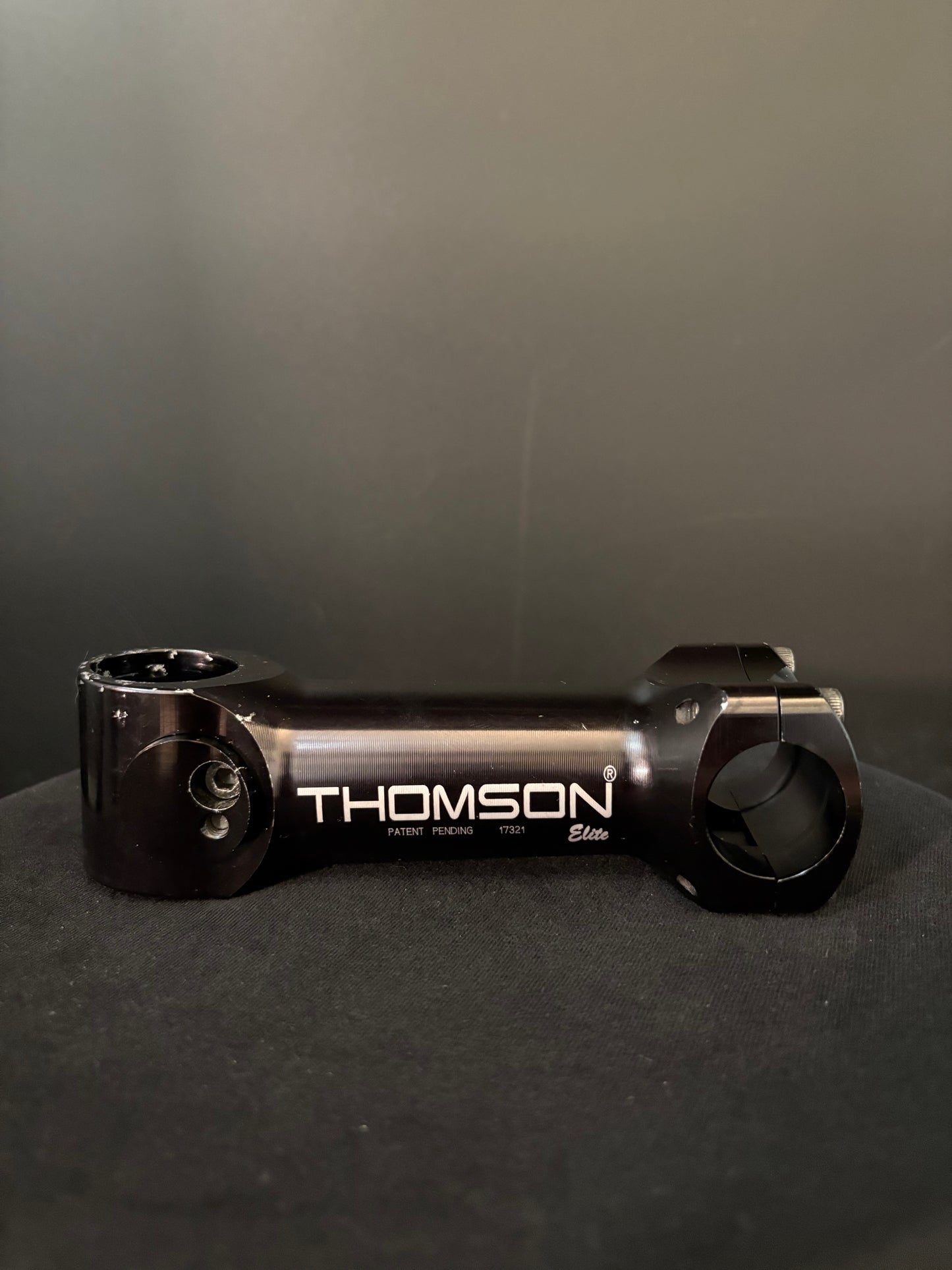 Thomson Elite Stem Black 120mm 25.4 5deg