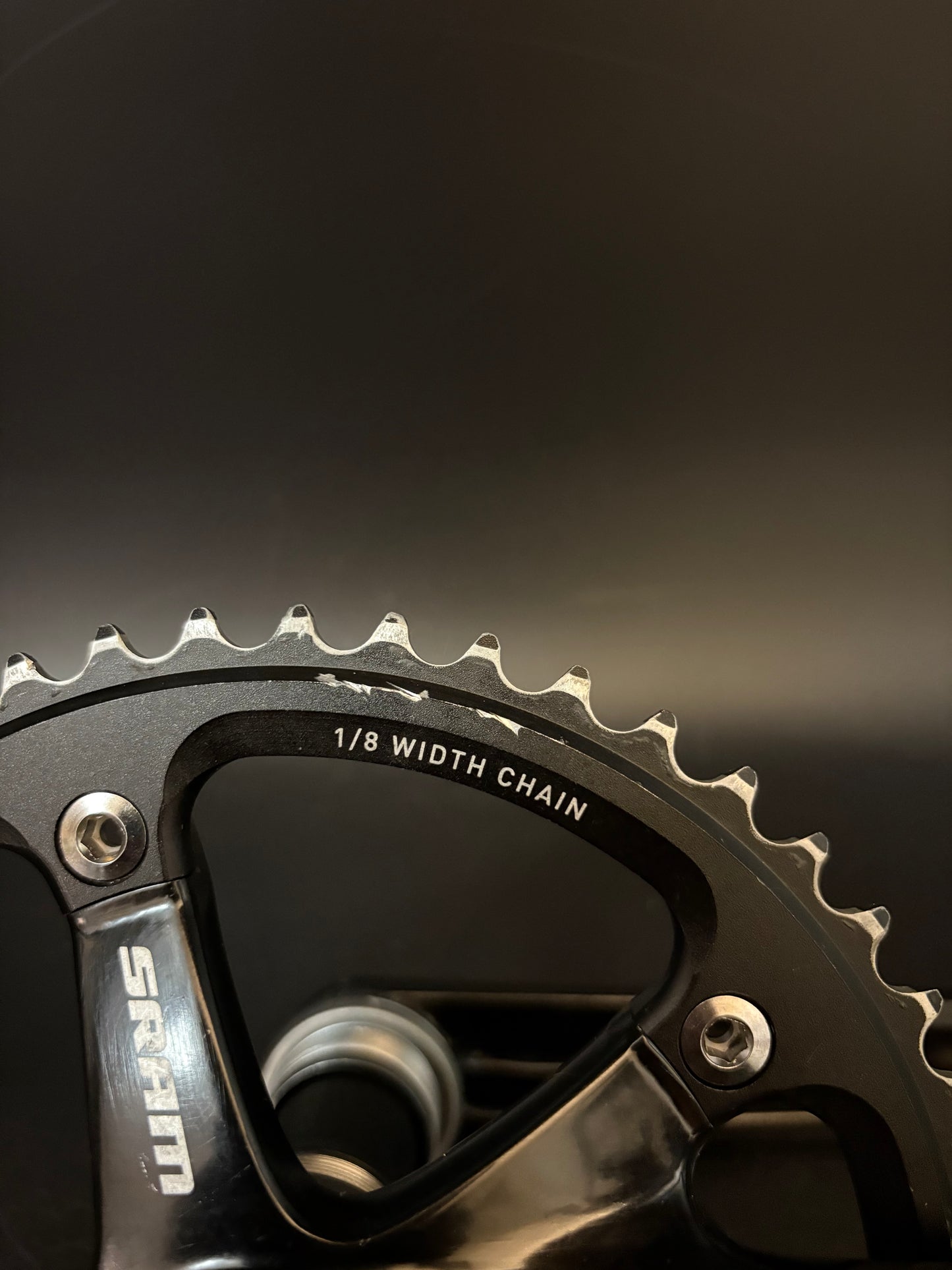 Sram Omnium Crankset Black 165mm 48t