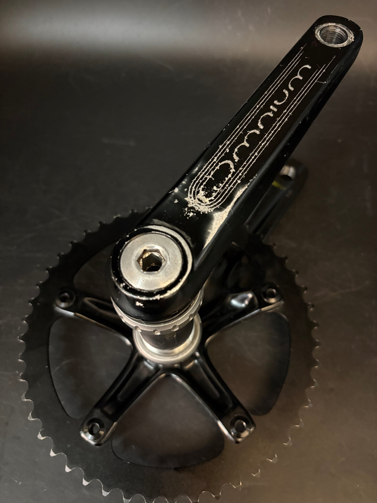Sram Omnium Crankset Black 165mm 48t