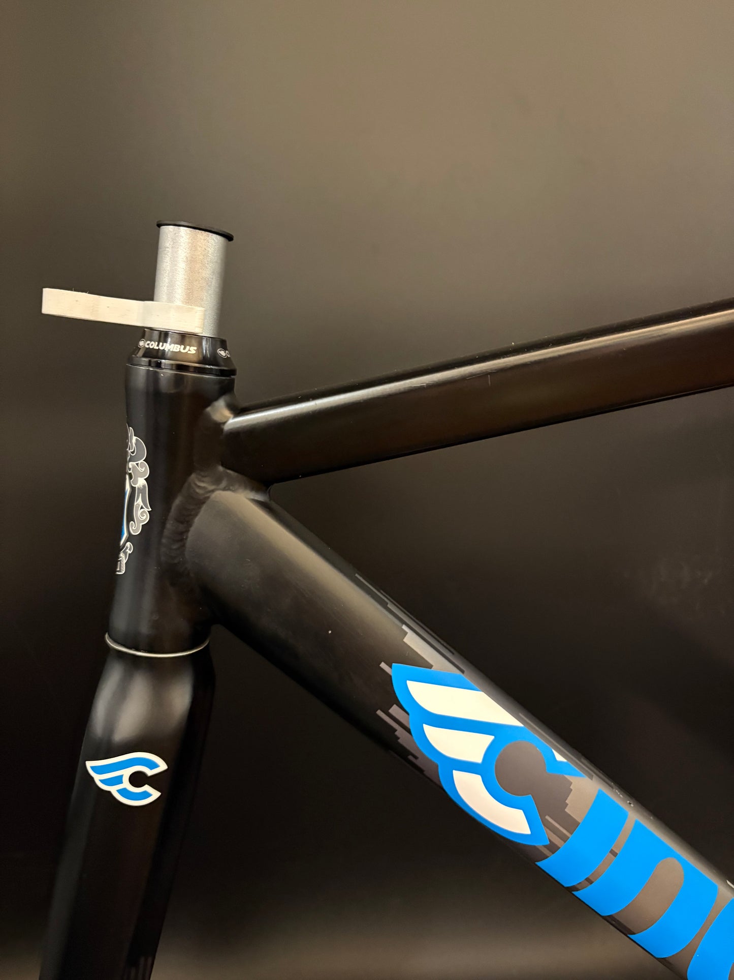 Cinelli Mash Histogram Frameset Black/Blue 53cm