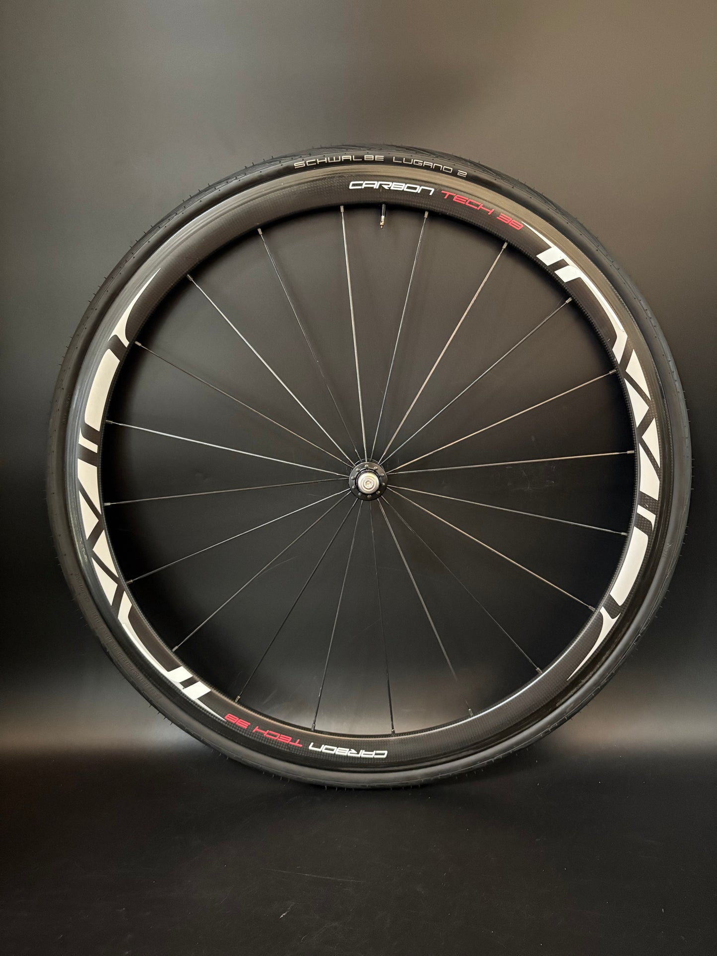 Irwin Carbon Tech 38mm Clincher Front Wheel 20h